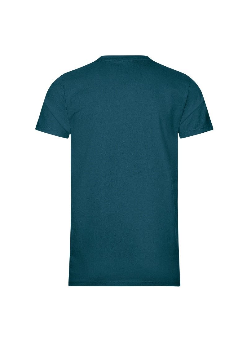 Trigema T-shirt TRIGEMA Slim-fit T-shirt van DELUXE-katoen (1-delig)