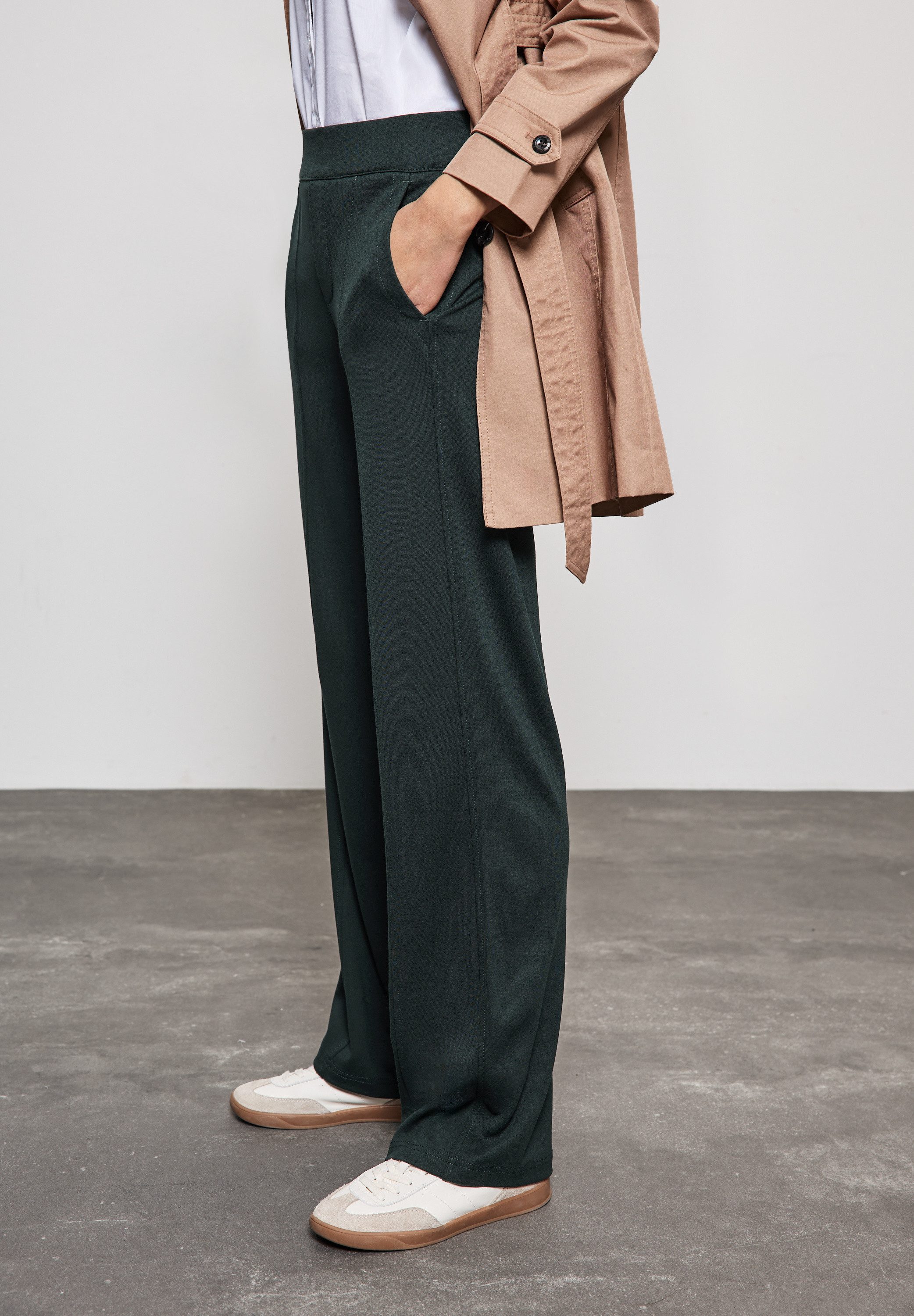 STREET ONE Stoffen broek met zakken