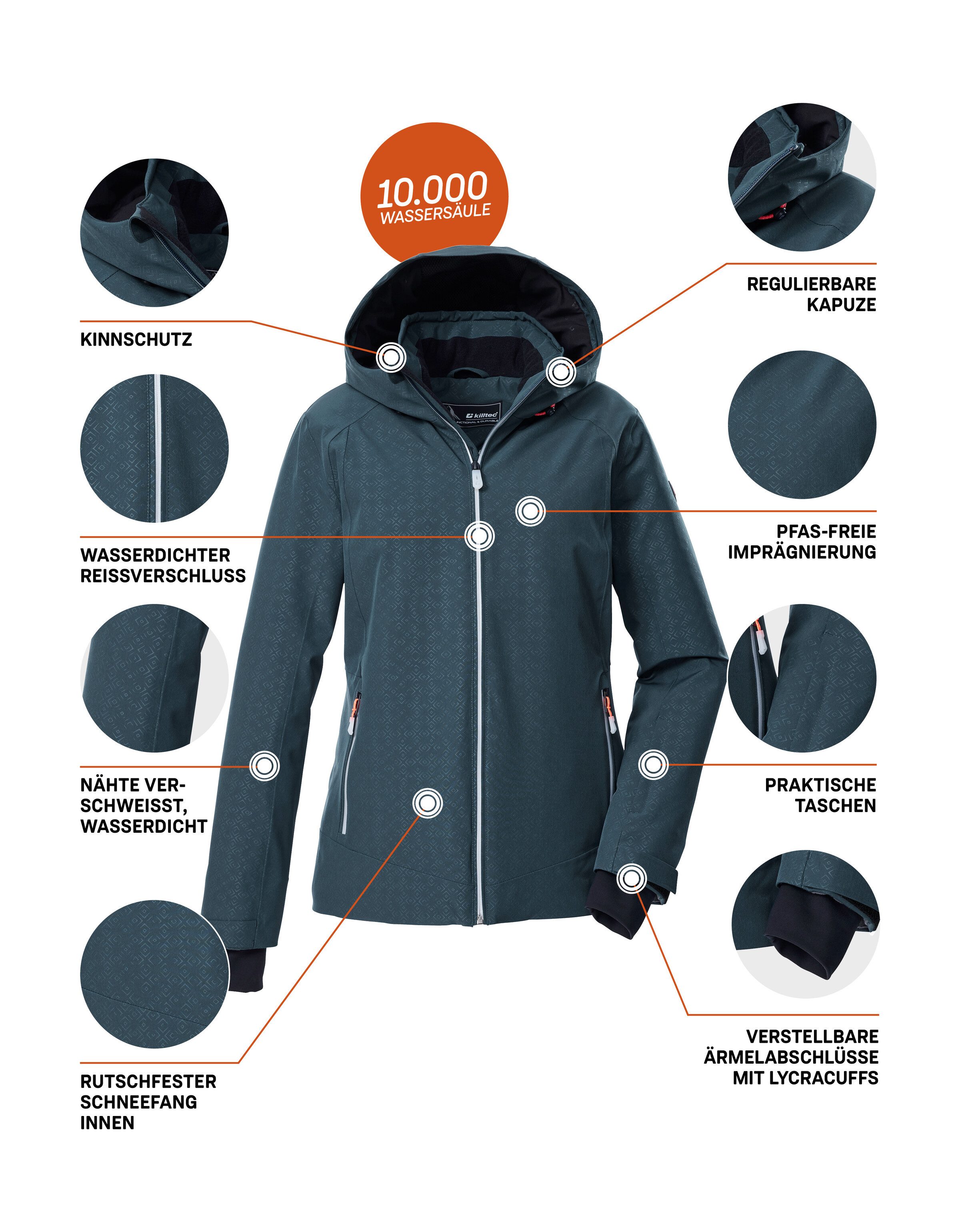 Killtec Ski-jack KSW 33 WMN SKI JCKT