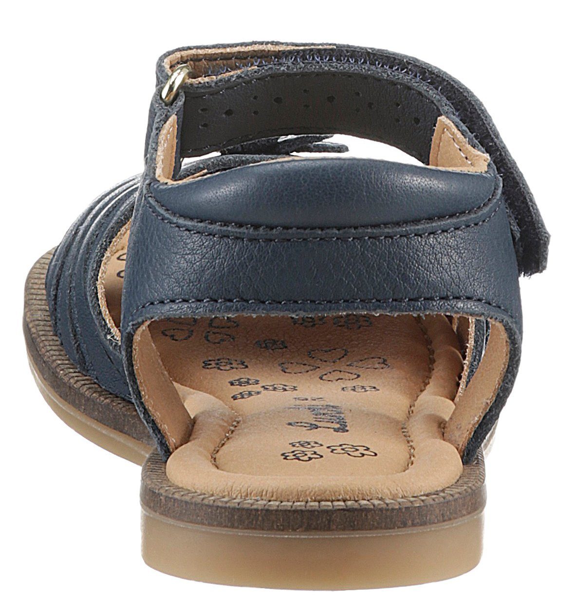 Lurchi Sandalen Carmen Klittenbandschoen, sandaaltje met bloem, maat sjabloon te downloaden