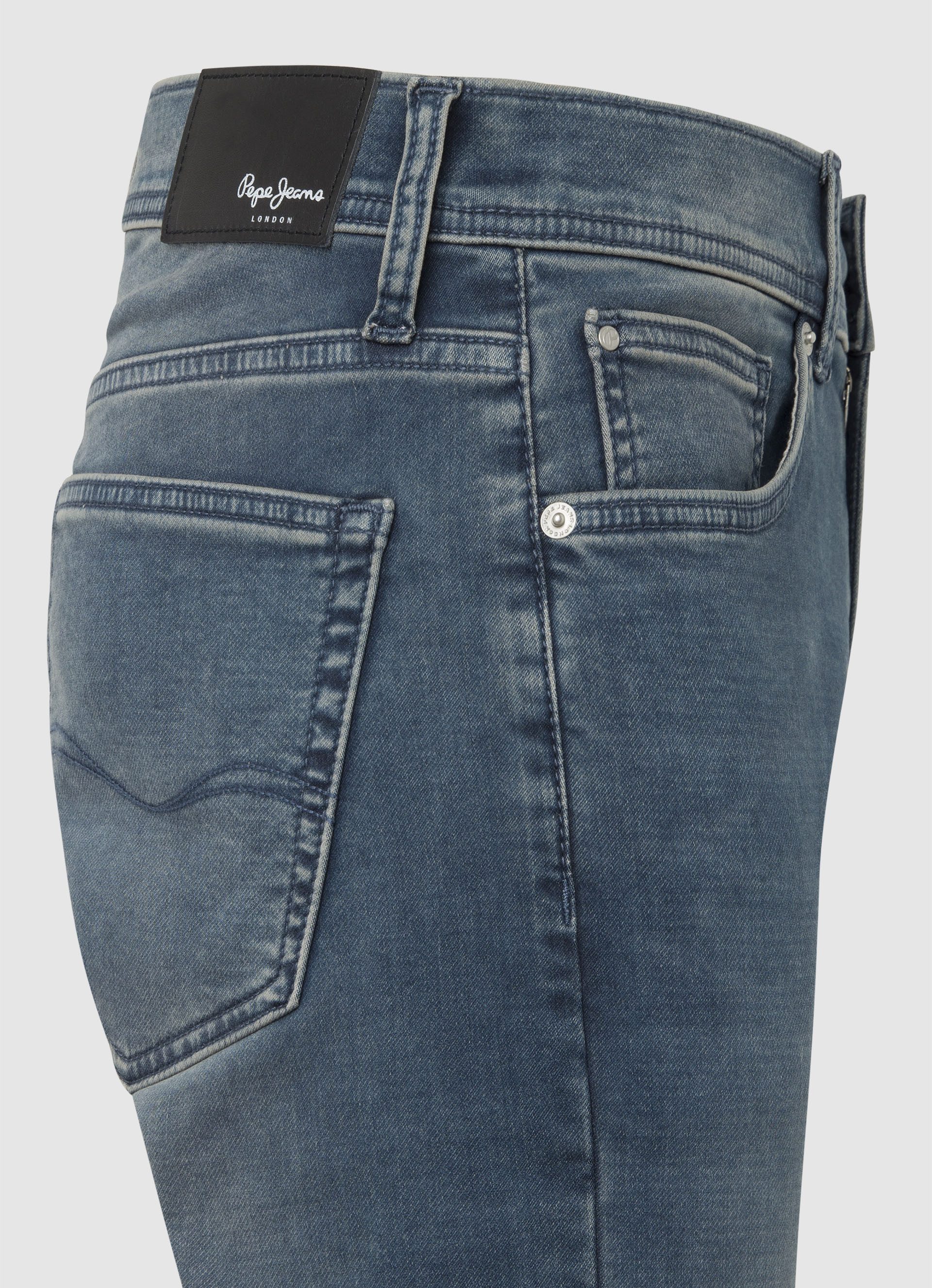 Pepe Jeans Slim fit jeans SLIM GYMDIGO JEANS, zeer elastisch