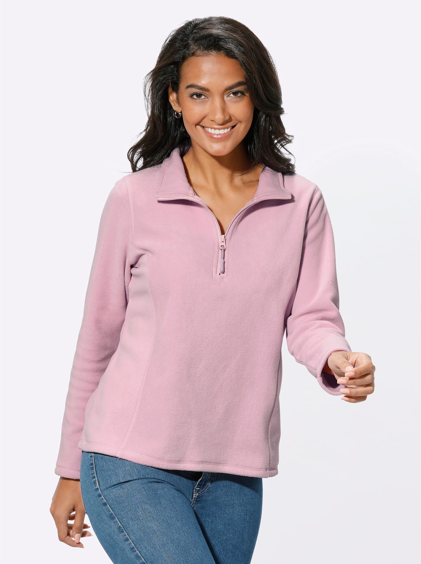 Casual Looks Fleece-shirt Fleeceshirt (1-delig)