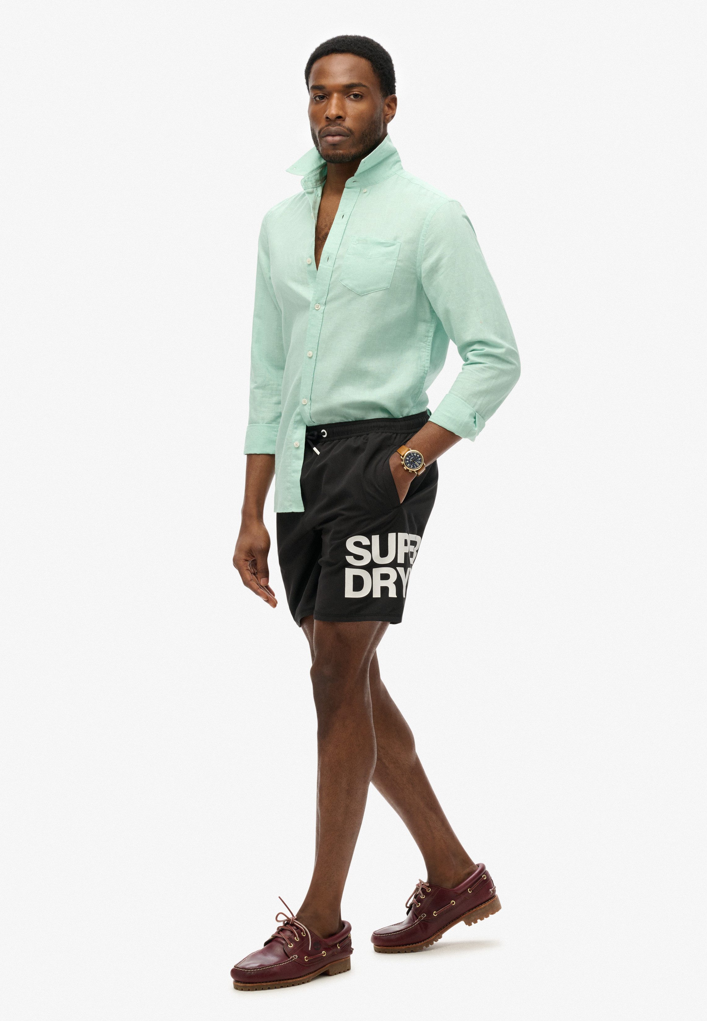 Superdry Zwemshort SPORTSWEAR LOGO 17 SWIM SHORT