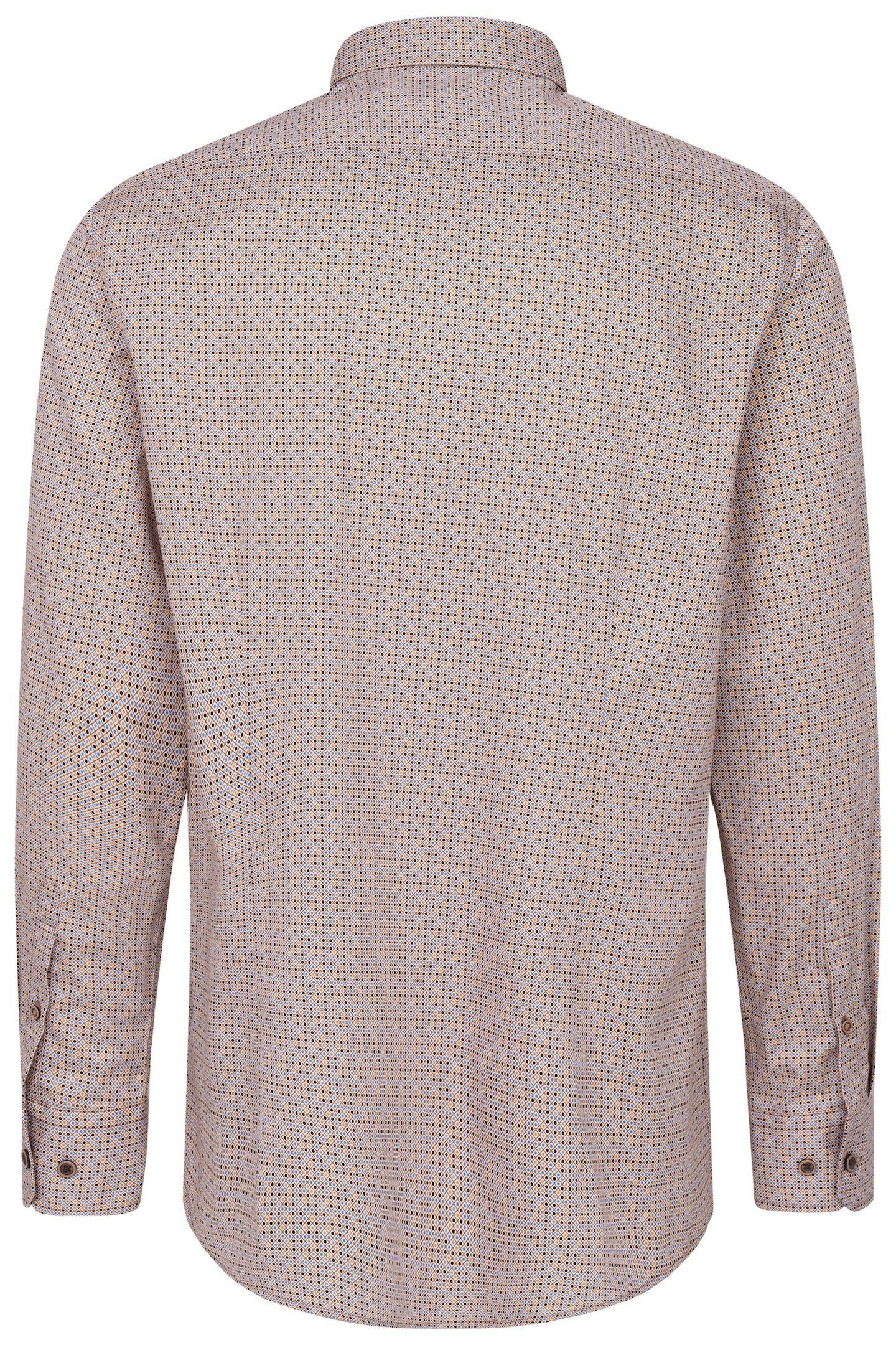 Bugatti Overhemd met lange mouwen met under-button-down