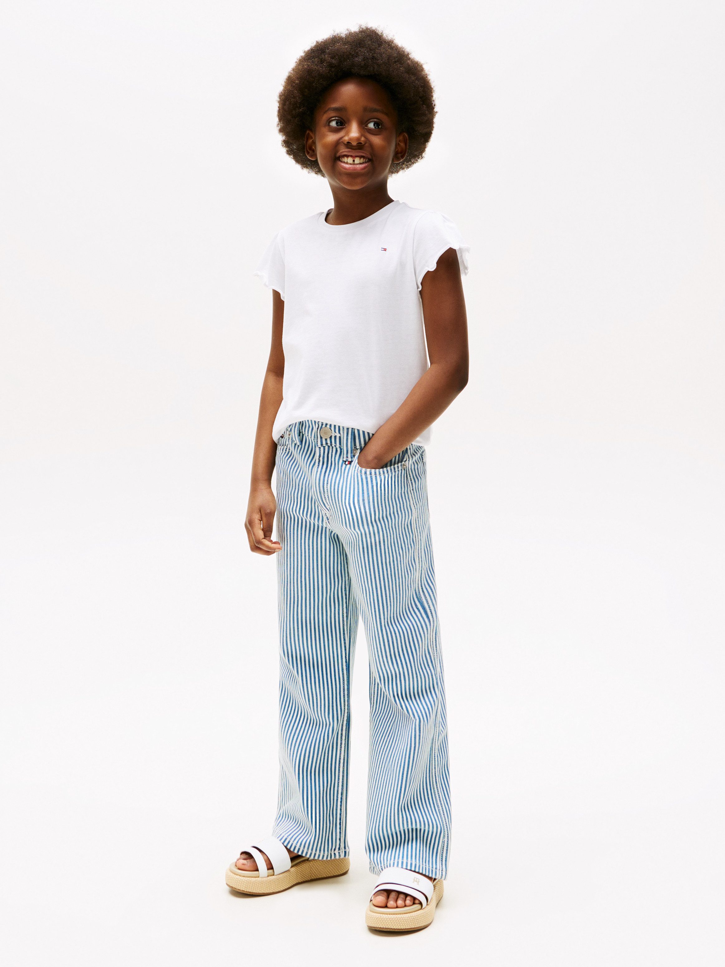 Tommy Hilfiger T-shirt ESSENTIAL RUFFLE SLEEVE TOP