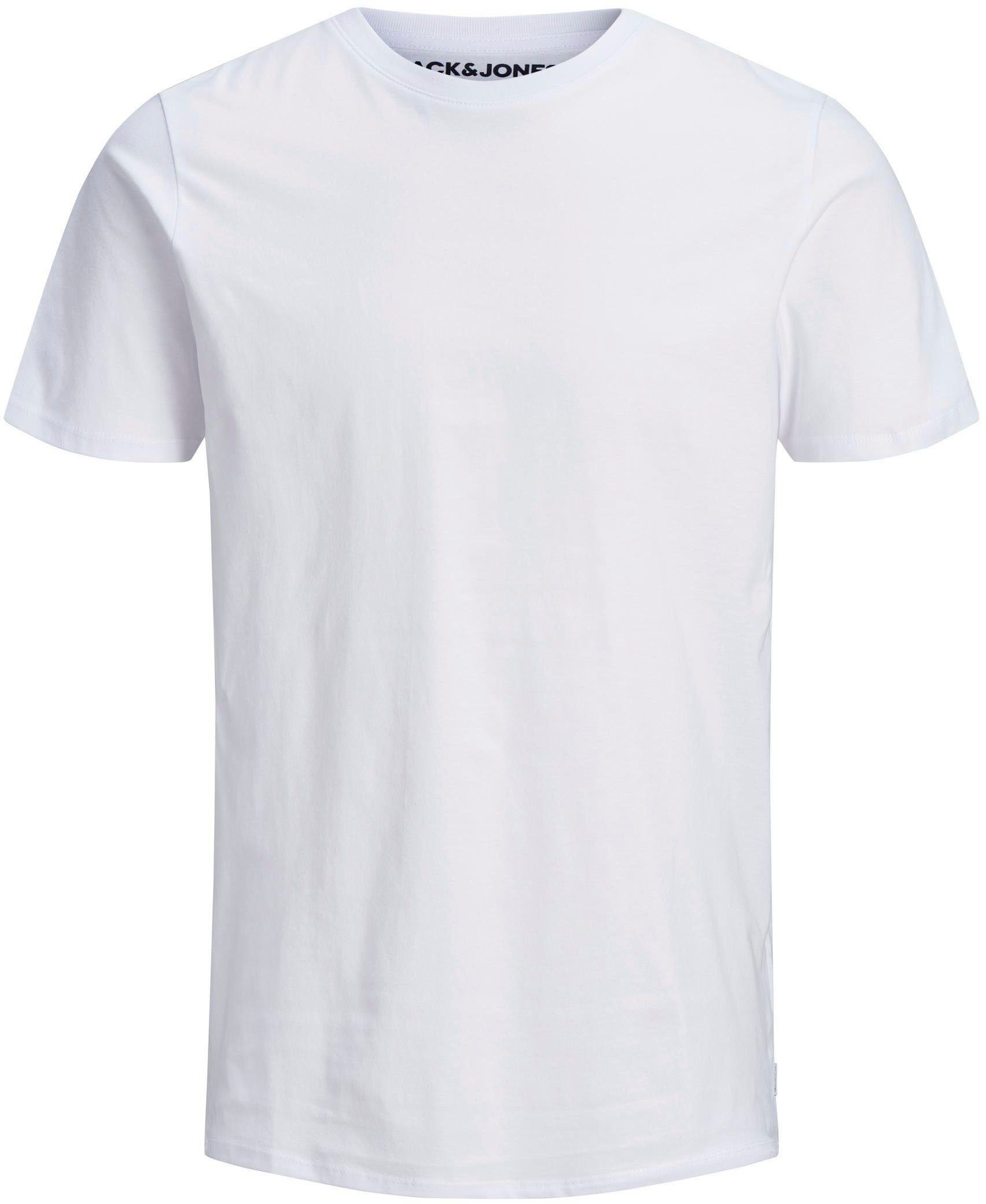 Jack & Jones Shirt met ronde hals JJEORGANIC BASIC TEE SS O-NE 3PK MP NOOS (set, 3-delig)