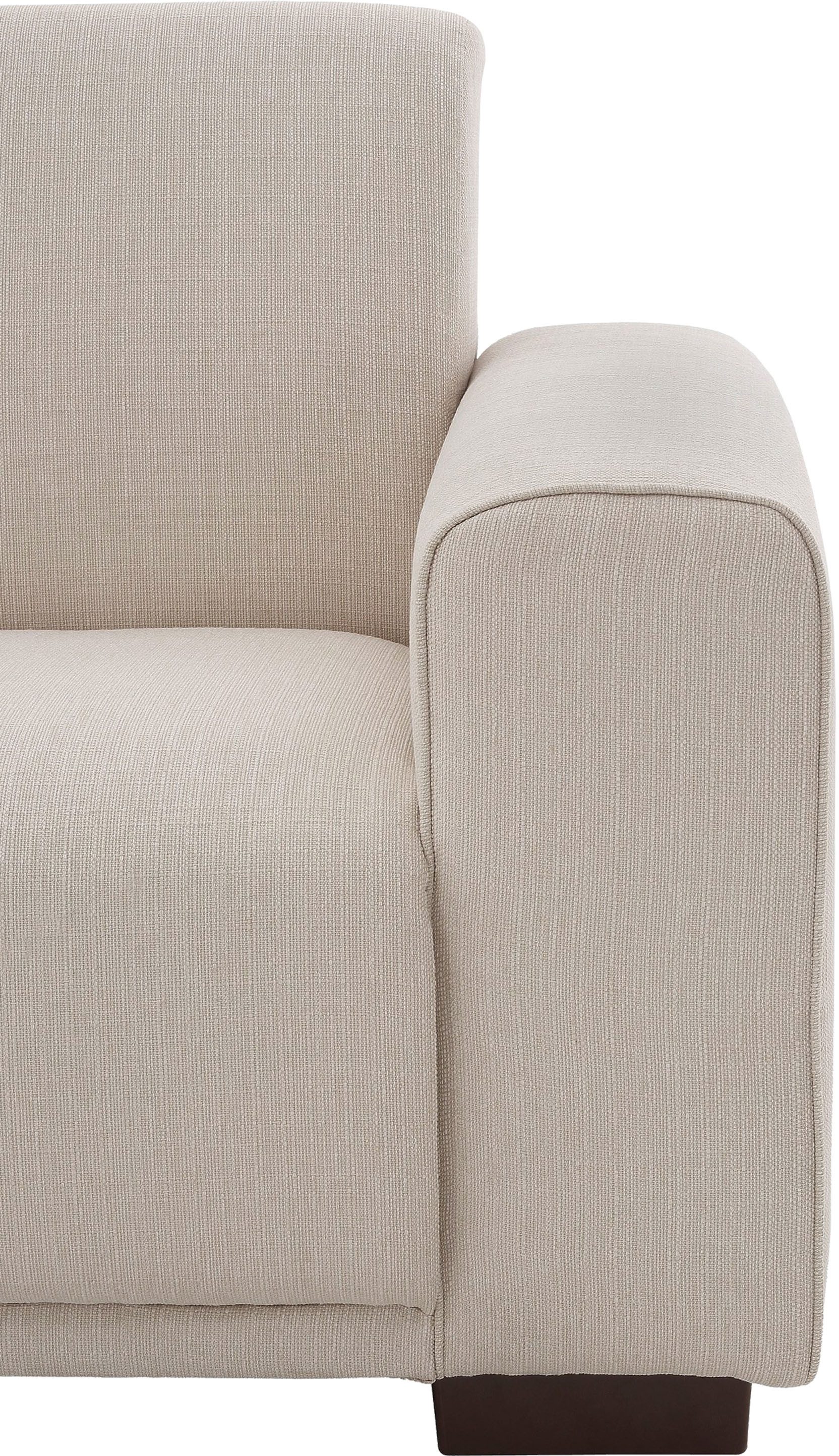 Home affaire Hoekbank BORNHOLM L-vorm met chaise longue, afmetingen B/D/H: 234/162/85 cm Recamiere links of rechts bestelbaar, golfvering, inclusief 2 kussens