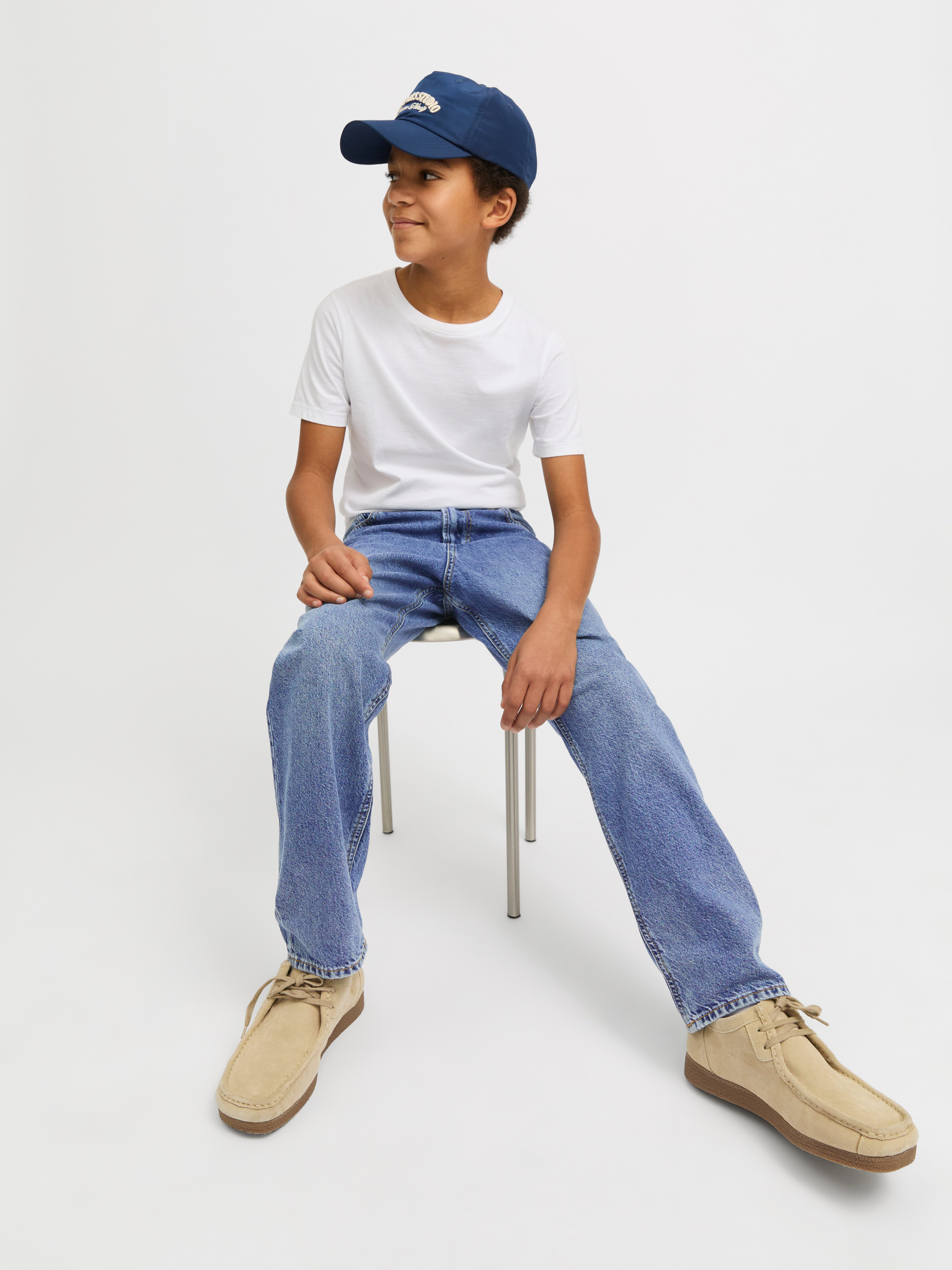 Jack & Jones Junior Relax fit jeans JJICHRIS JJORIGINAL SQ 854 NOOS JNR