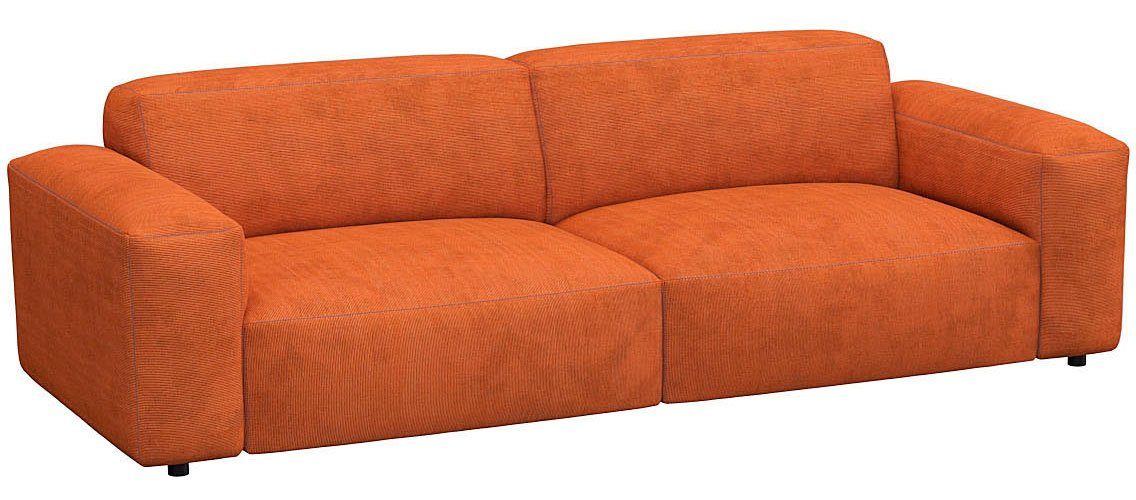 FLEXLUX 3-zitsbank Lucera bank, super comfortabel door hoogwaardige zitopbouw met koudschuim