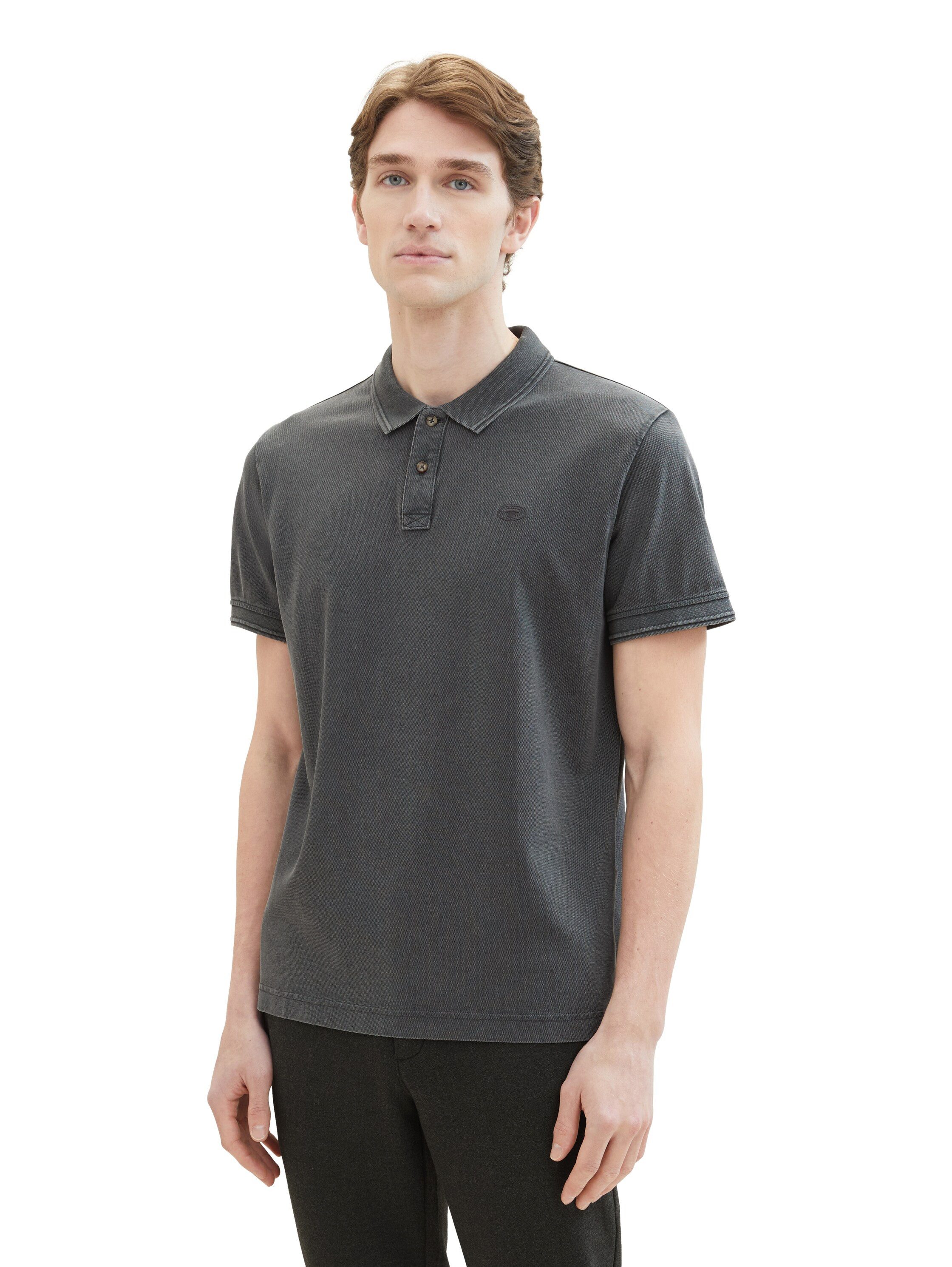 Tom Tailor Regular fit poloshirt in used-look