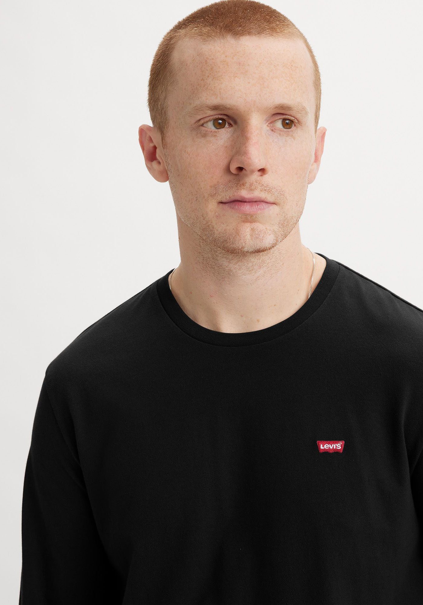 Levi's® Shirt met lange mouwen met logo-applicatie