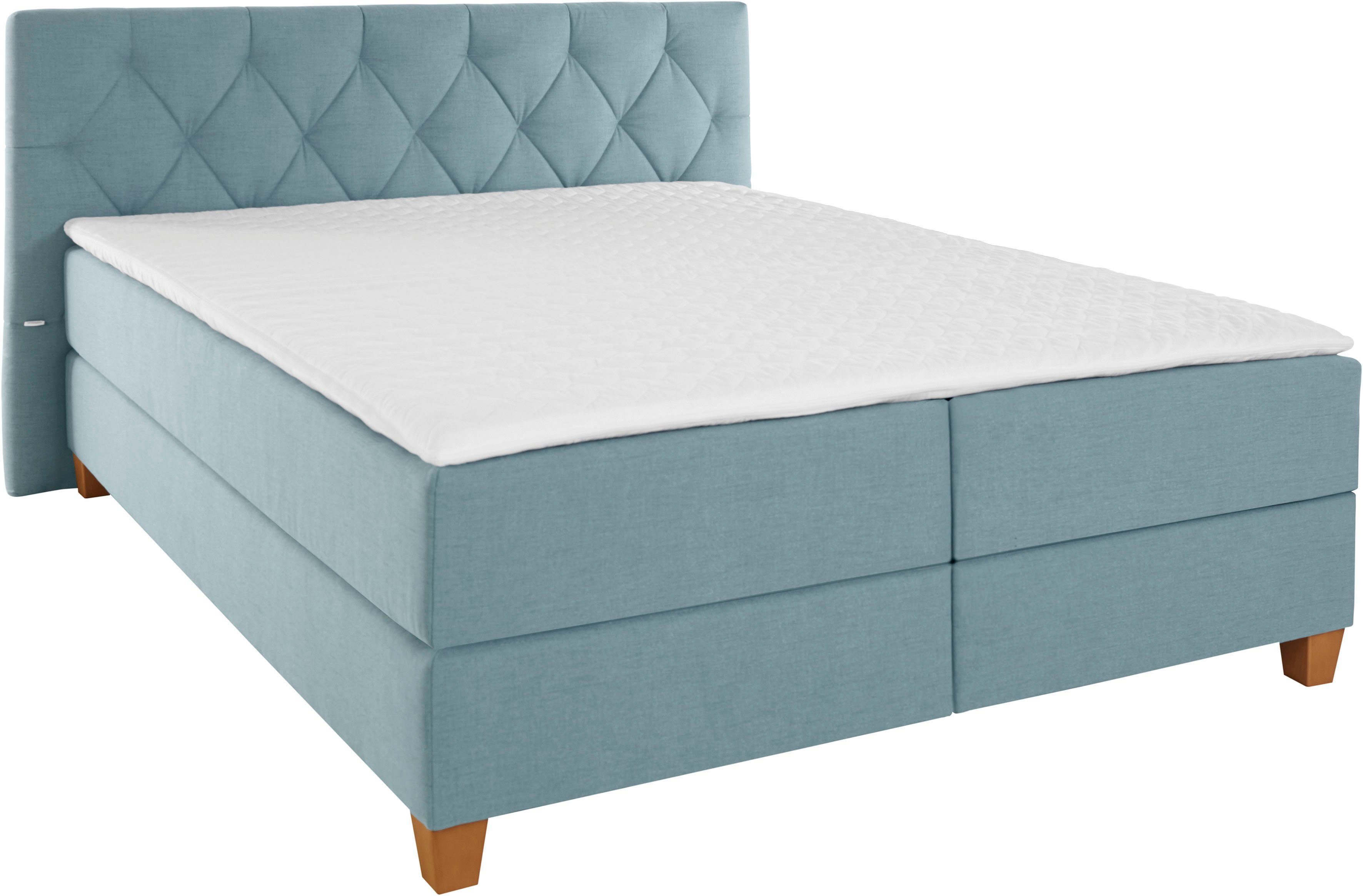 Guido Maria Kretschmer Home&Living Boxspring Harmones in 3 breedten, hardheid ook gemengd met elk 1 matras in h2 en h3