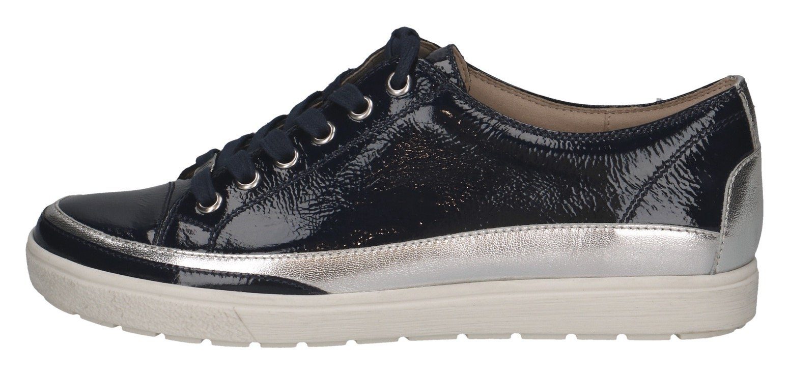 Caprice Plateausneakers , vrijetijdsschoen, halfschoen, veterschoen met gepolsterde schacht