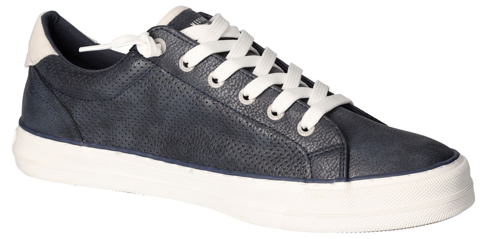 Mustang Shoes Slip-on sneakers met stijlvolle zijstrip, vrijetijdsschoen, lage schoen, veterschoen