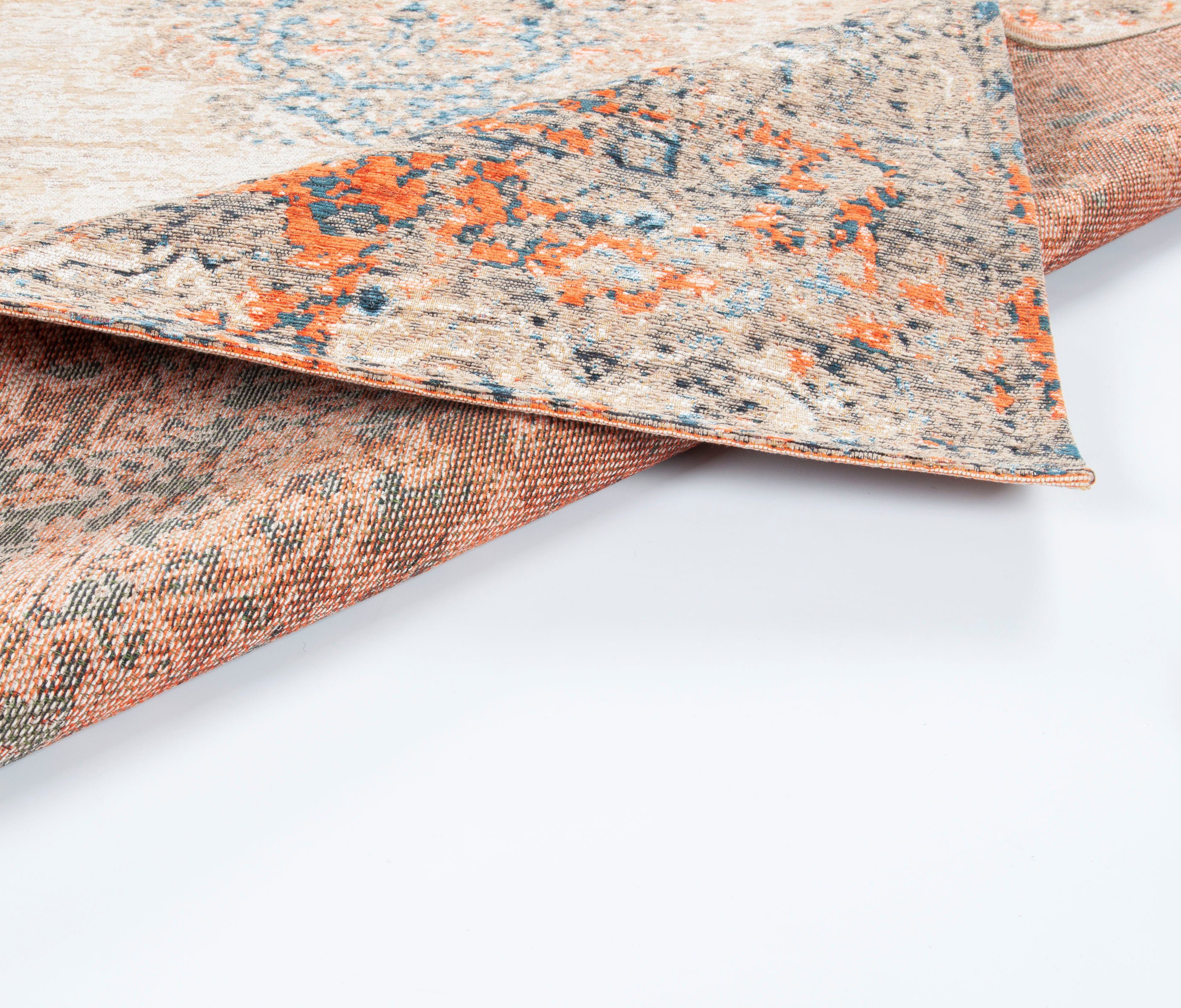 TOM TAILOR HOME Vloerkleed Funky Orient Kirman Korte pool, oriënt-look, vintage-design