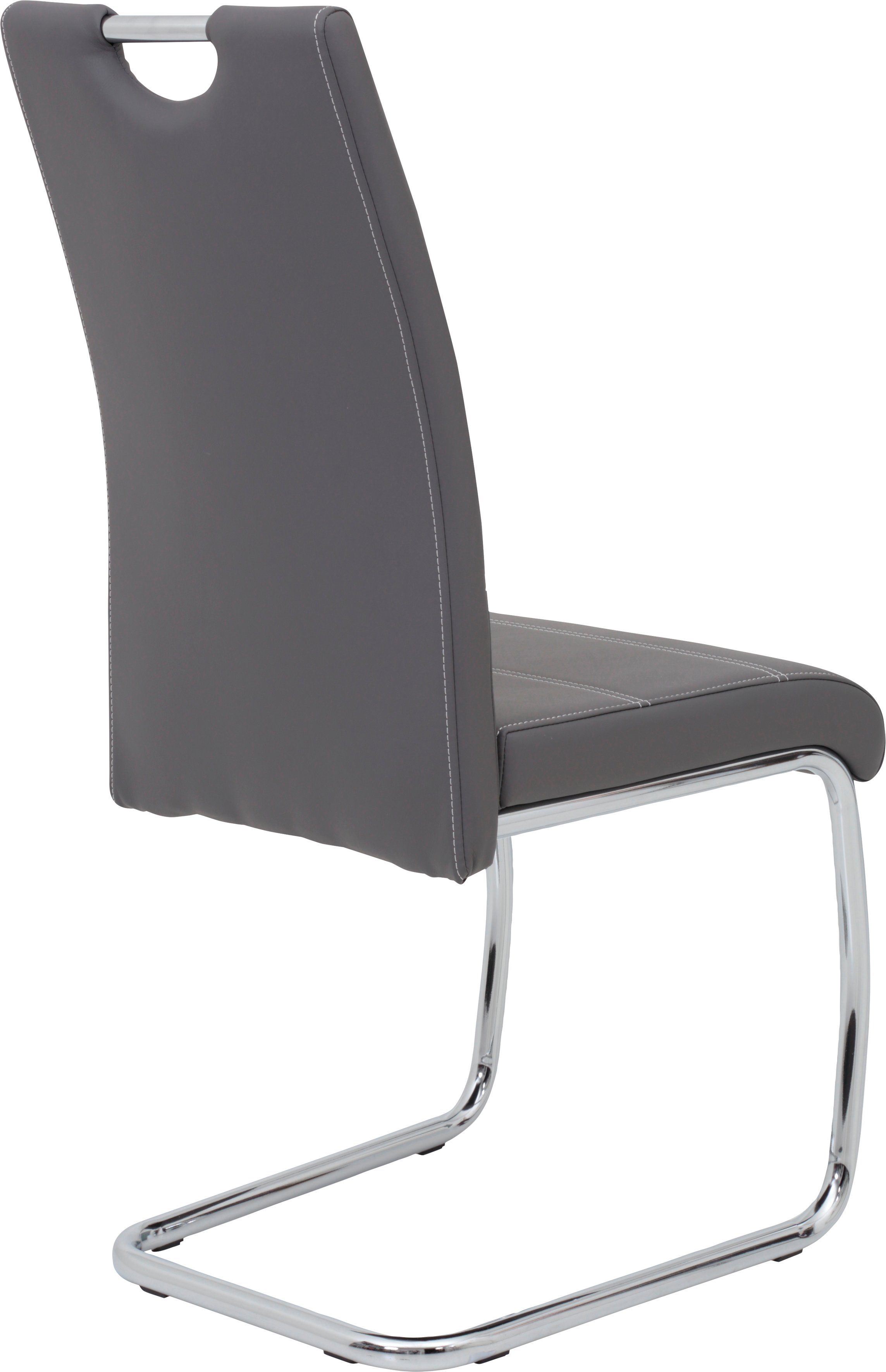 HELA Vrijdragende stoel Flora, eetkamerstoelen 1, 2 of 4 stuks, vrijdragende stoel