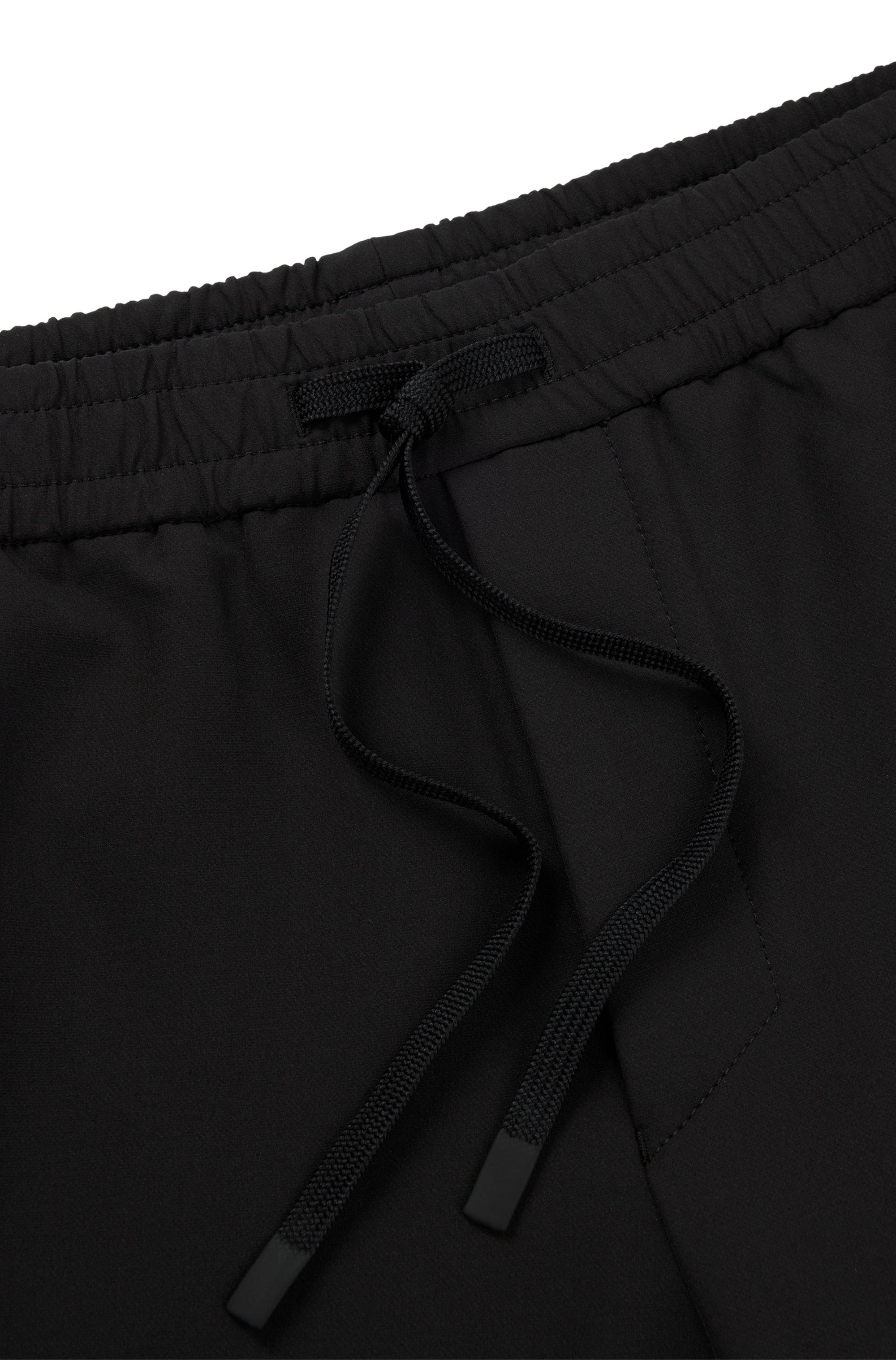 BOSS GREEN Stretchbroek T_Flex met elastische band en rijgkoord