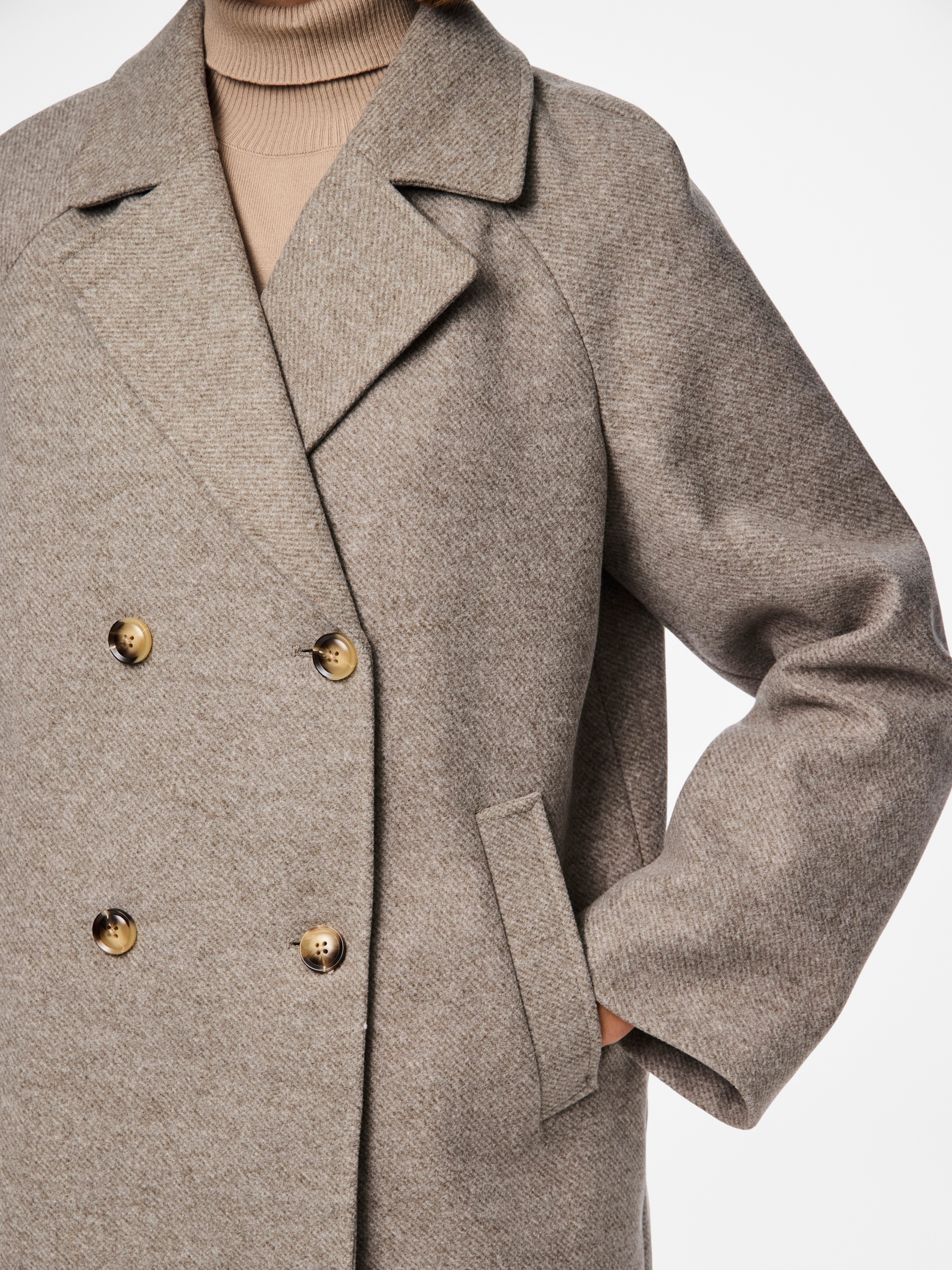 pieces Korte jas PCMARBEL COAT NOOS