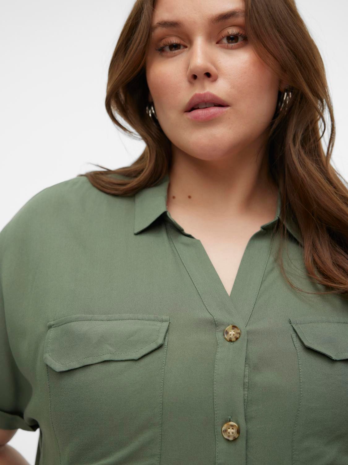 Vero Moda Curve Blouse met korte mouwen