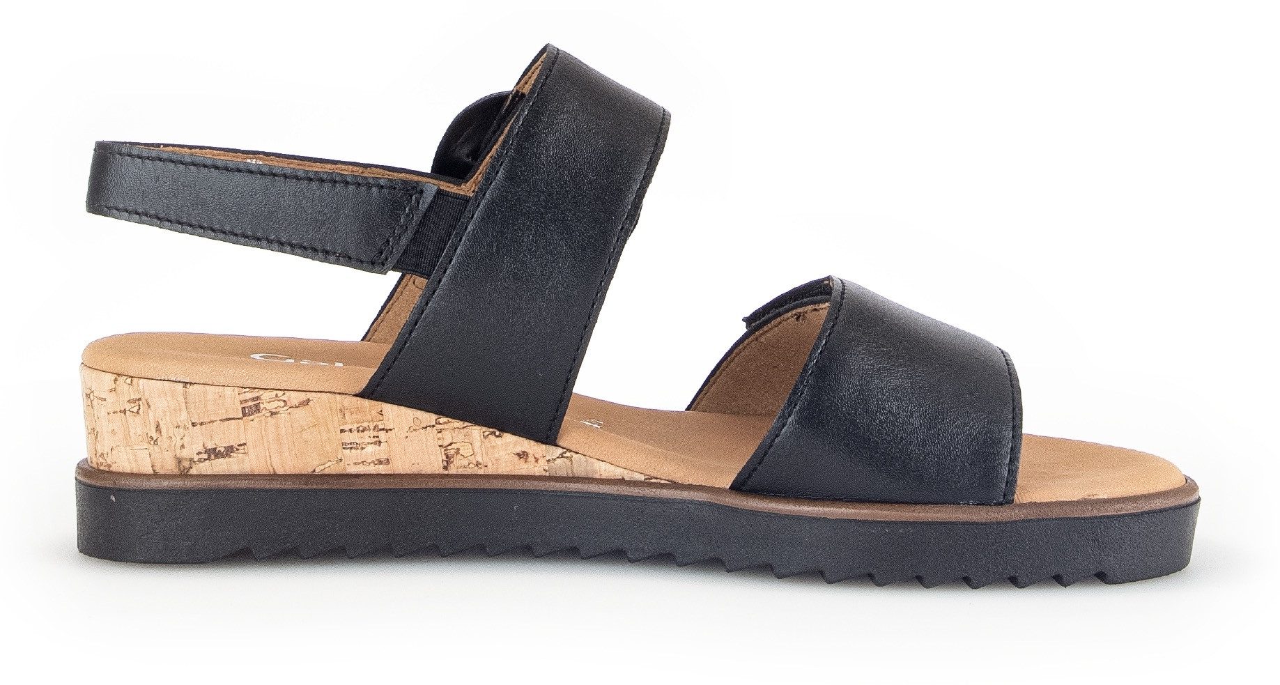 Gabor Sleehaksandaaltjes Genua , riemchensandaal, zomerschoen, comfort-schoen in breedte g (=breed)