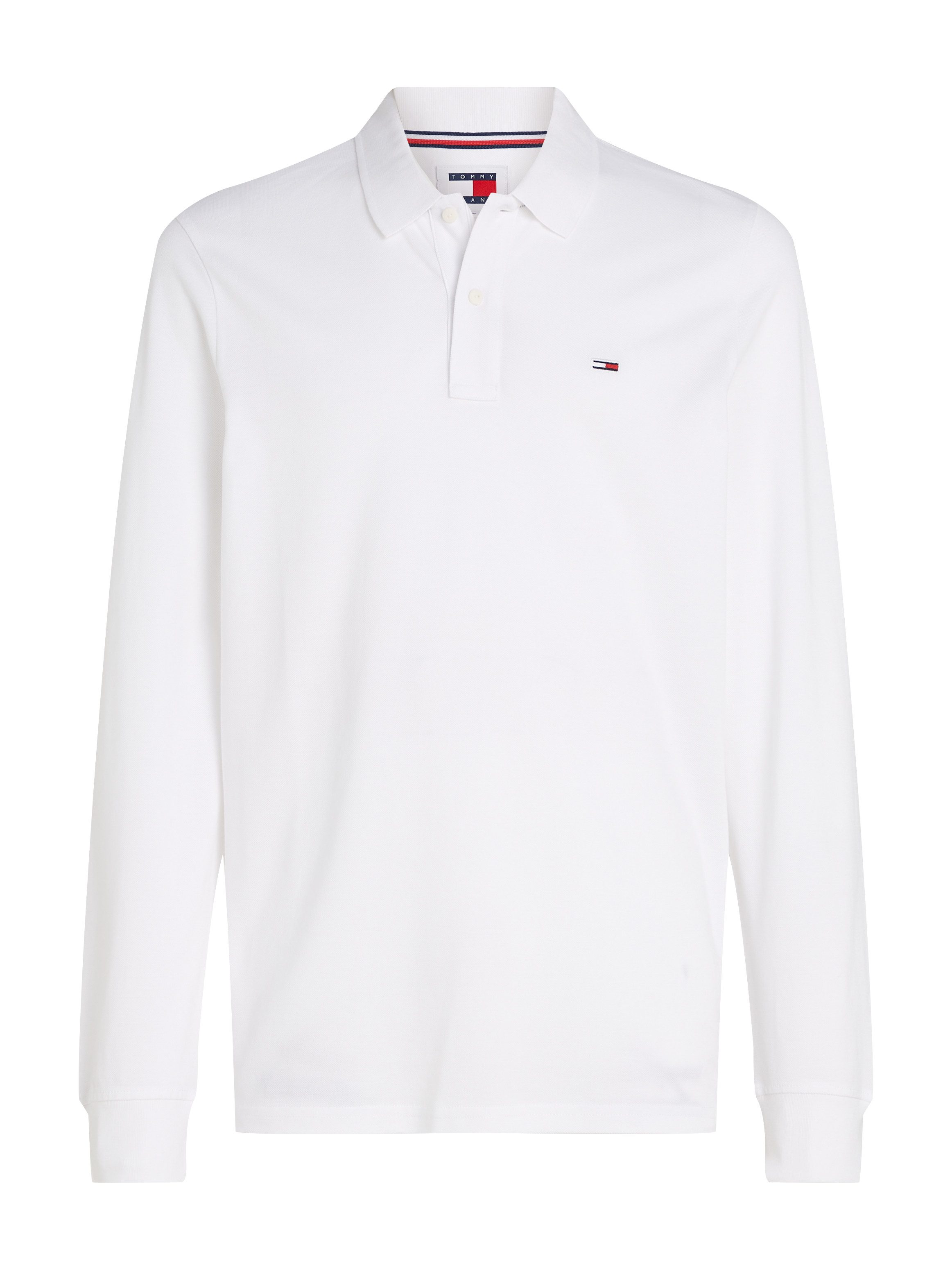 TOMMY JEANS Poloshirt TJM SLIM PLACKET LS POLO