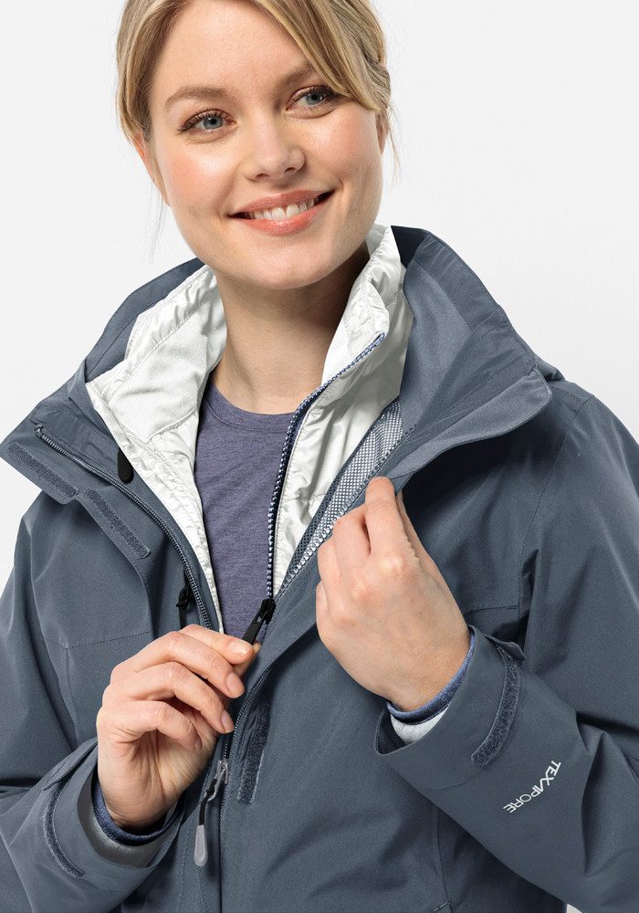 Jack Wolfskin Functioneel 3-in-1-jack LUNTAL 3IN1 JKT W