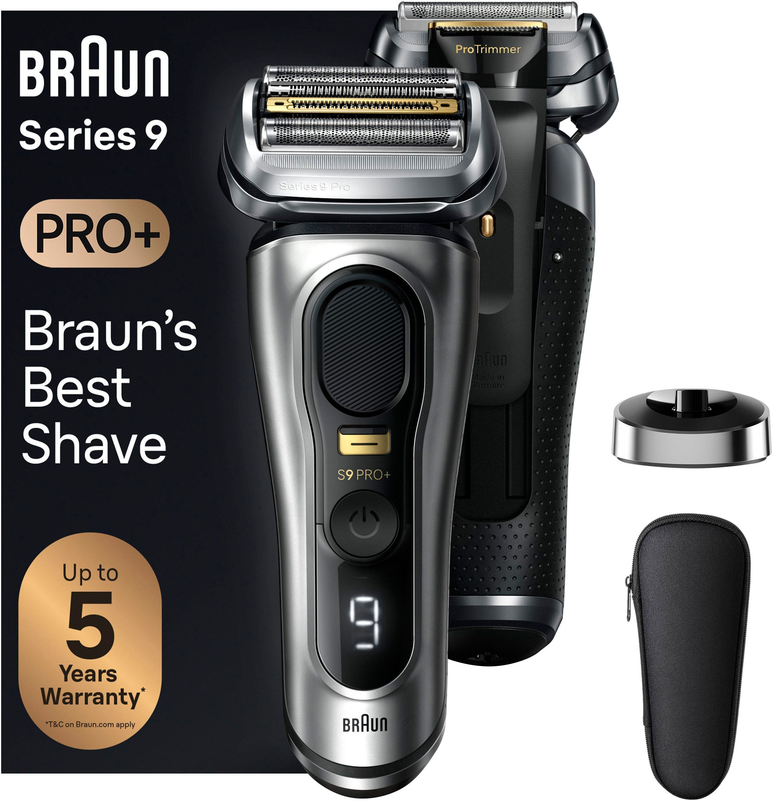 Braun Elektrisch scheerapparaat Series 9 Pro+ 9517s Precision ProTrimmer