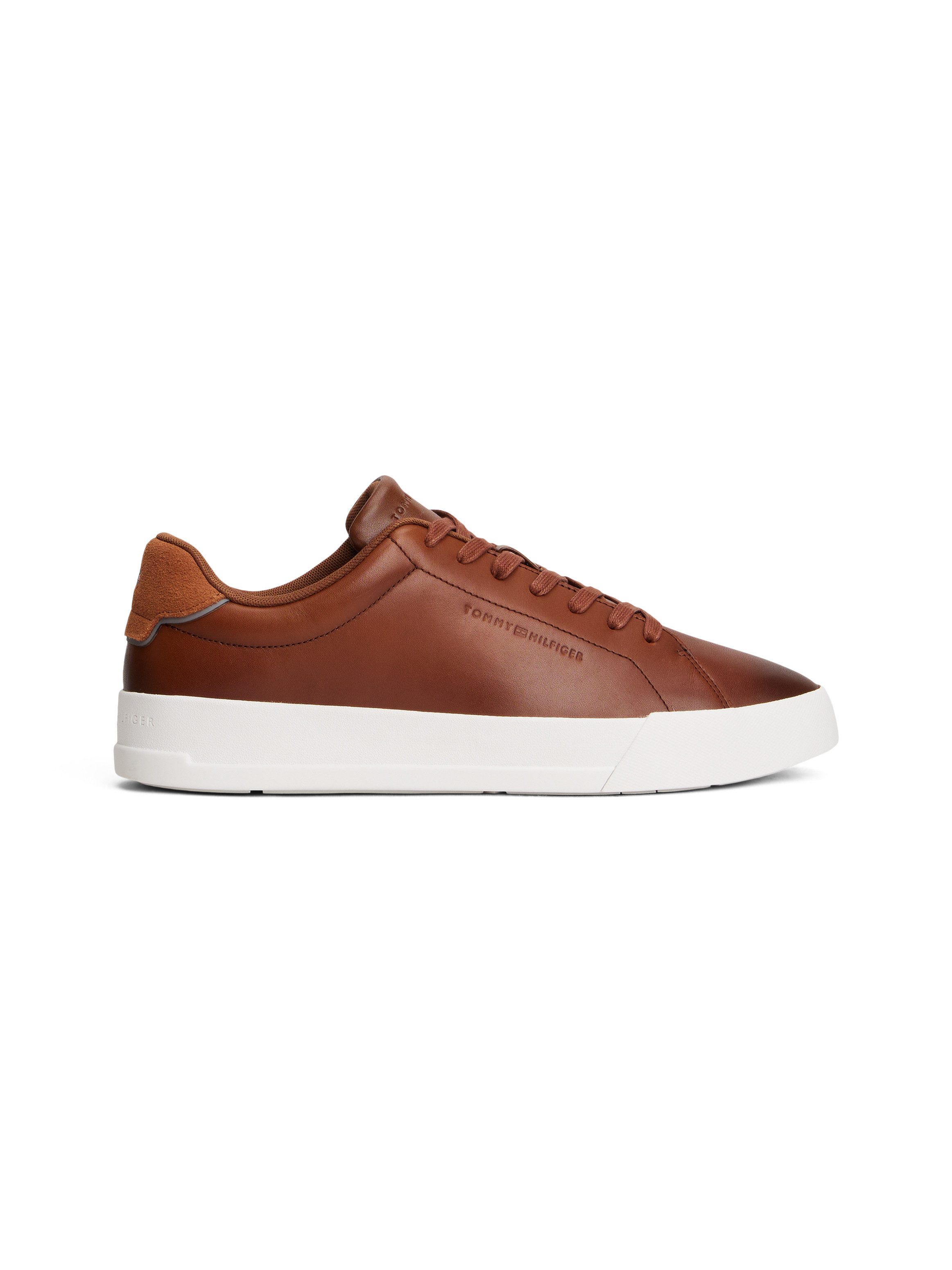 Tommy Hilfiger Sneakers TH COURT CORE COGNAC
