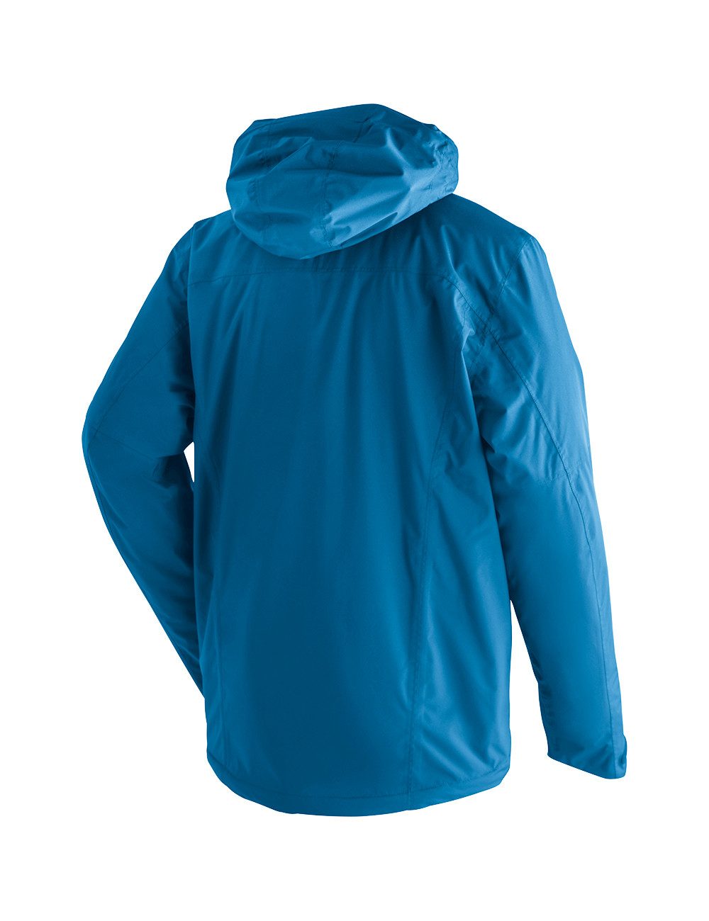 Maier Sports Outdoorjack Metor Therm Rec M Heren wandeljack ademend en waterdicht gewatteerde regenjack met capuchon