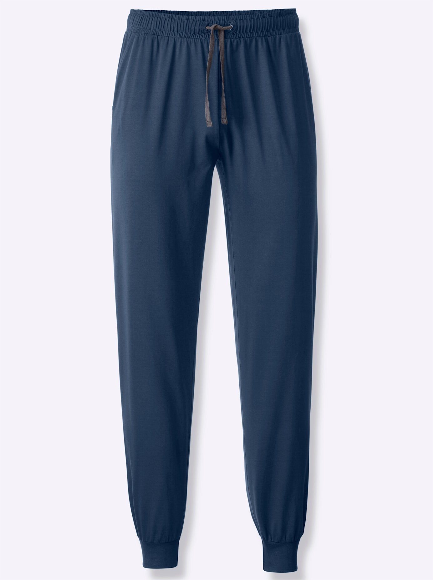 wäschepur Pyjamabroek heren nachtkleding heren maat 52/54 blauw