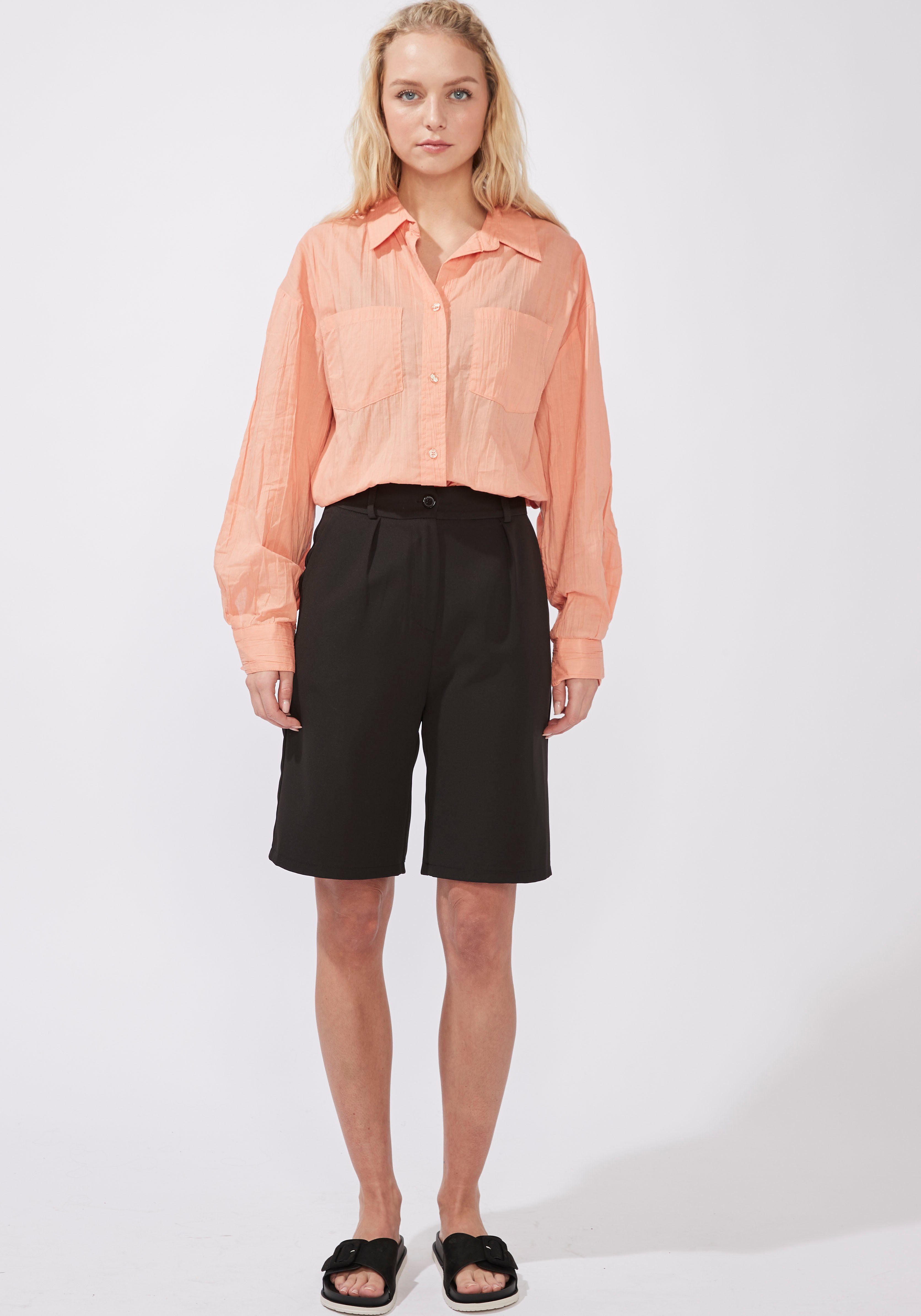 HaILYS Overhemdblouse LS C BL Ka44ia