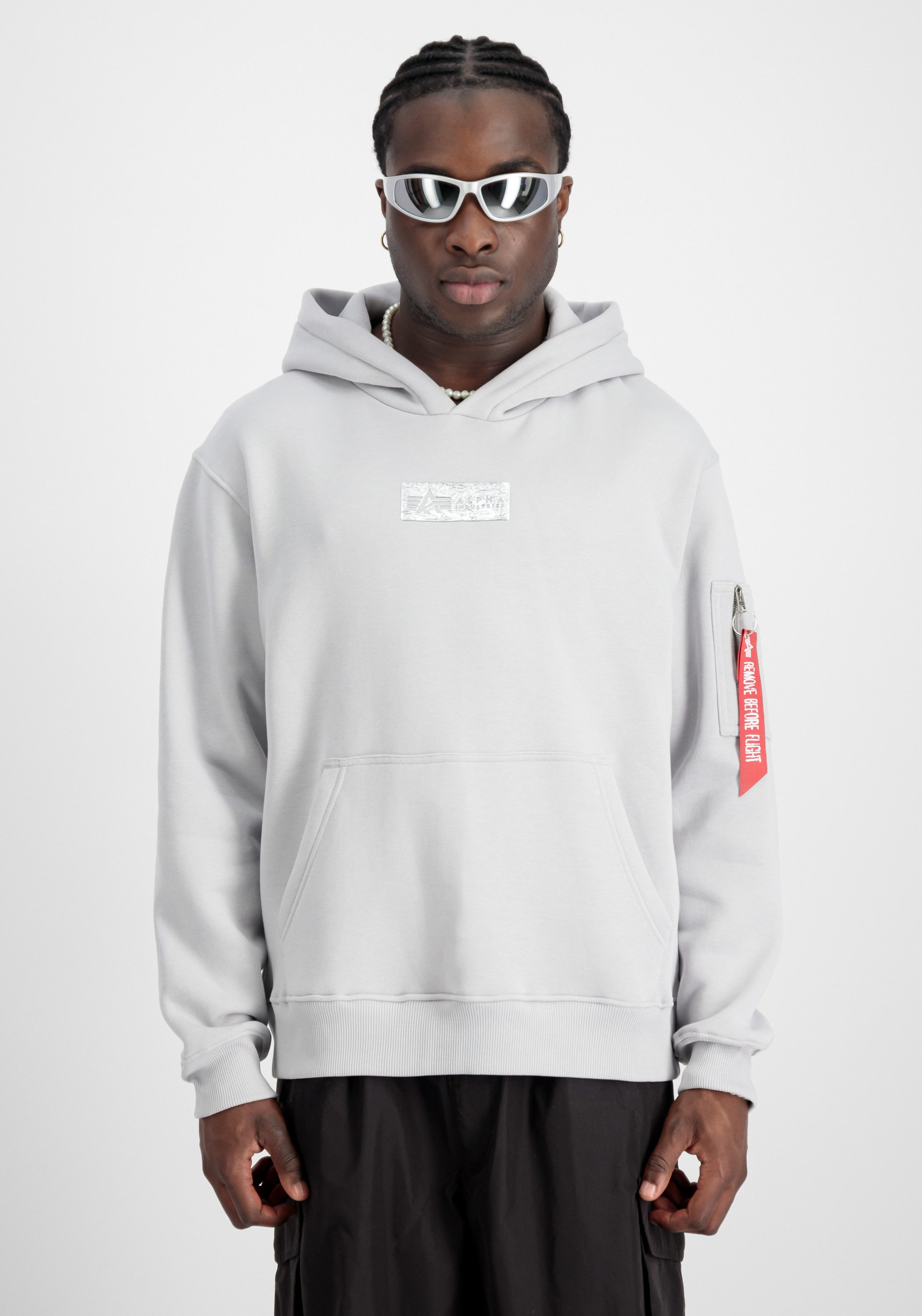 Alpha Industries Hoodie Alpha Industries Men - Hoodies Metal Plate Hoodie