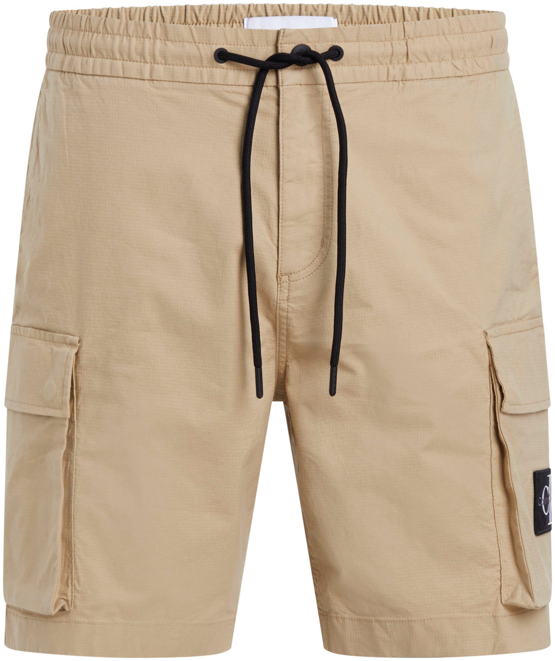 Calvin Klein Cargoshort CARGO SHORT met logopatch