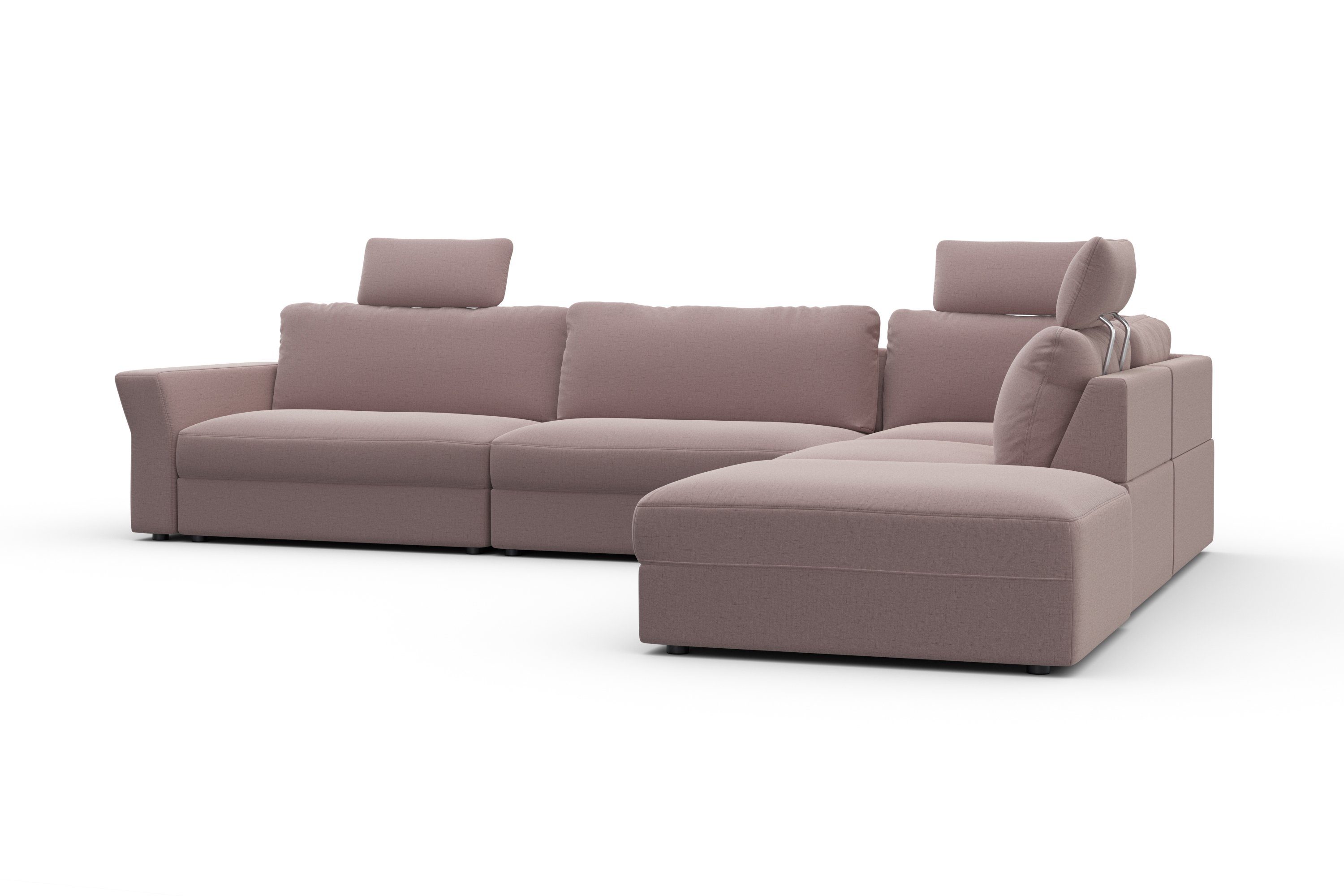 sit&more Hoekbank Cadabra L-vorm Breedte 356 cm, met zitdiepteverstelling