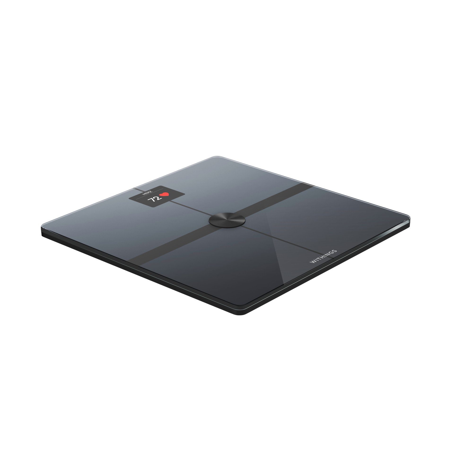 Withings Personenweegschaal Body Smart, inclusief lichaamsvet-/spiermassa automatische detectie en tracking van tot 8 gebruikers