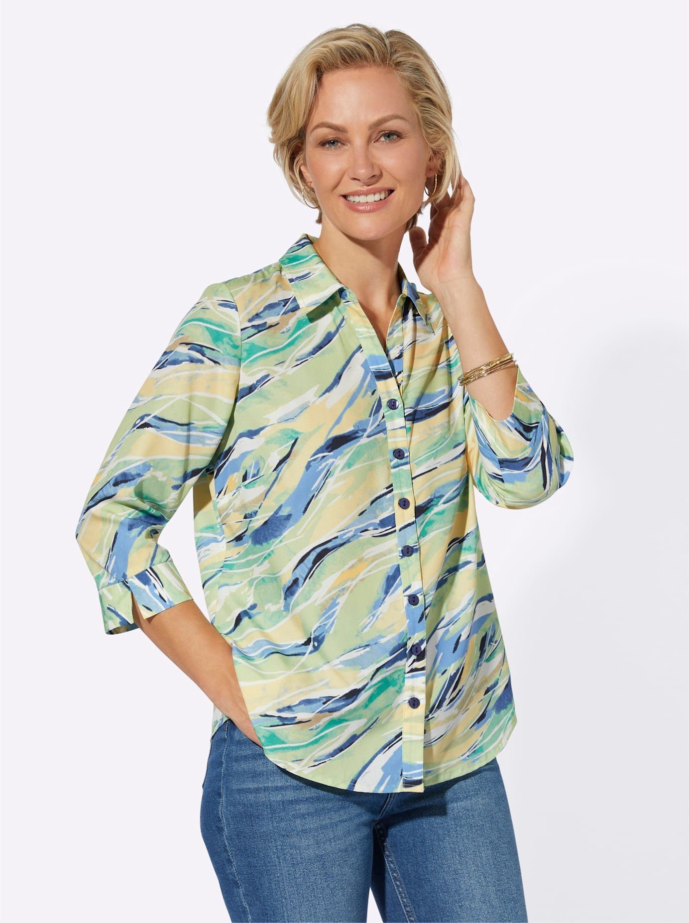 Classic Basics Crêpe-blouse