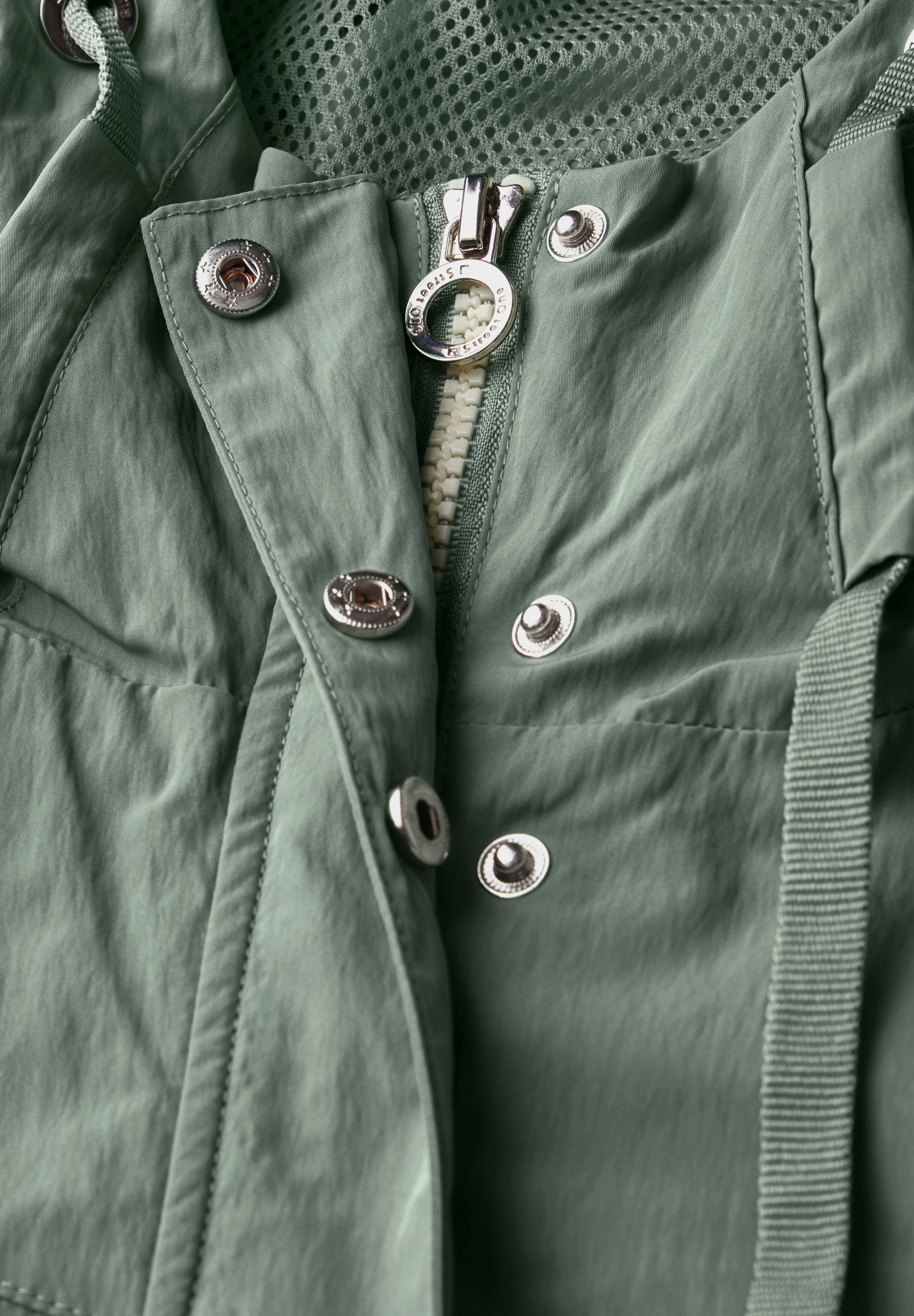 STREET ONE Windbreaker met geborduurd logo