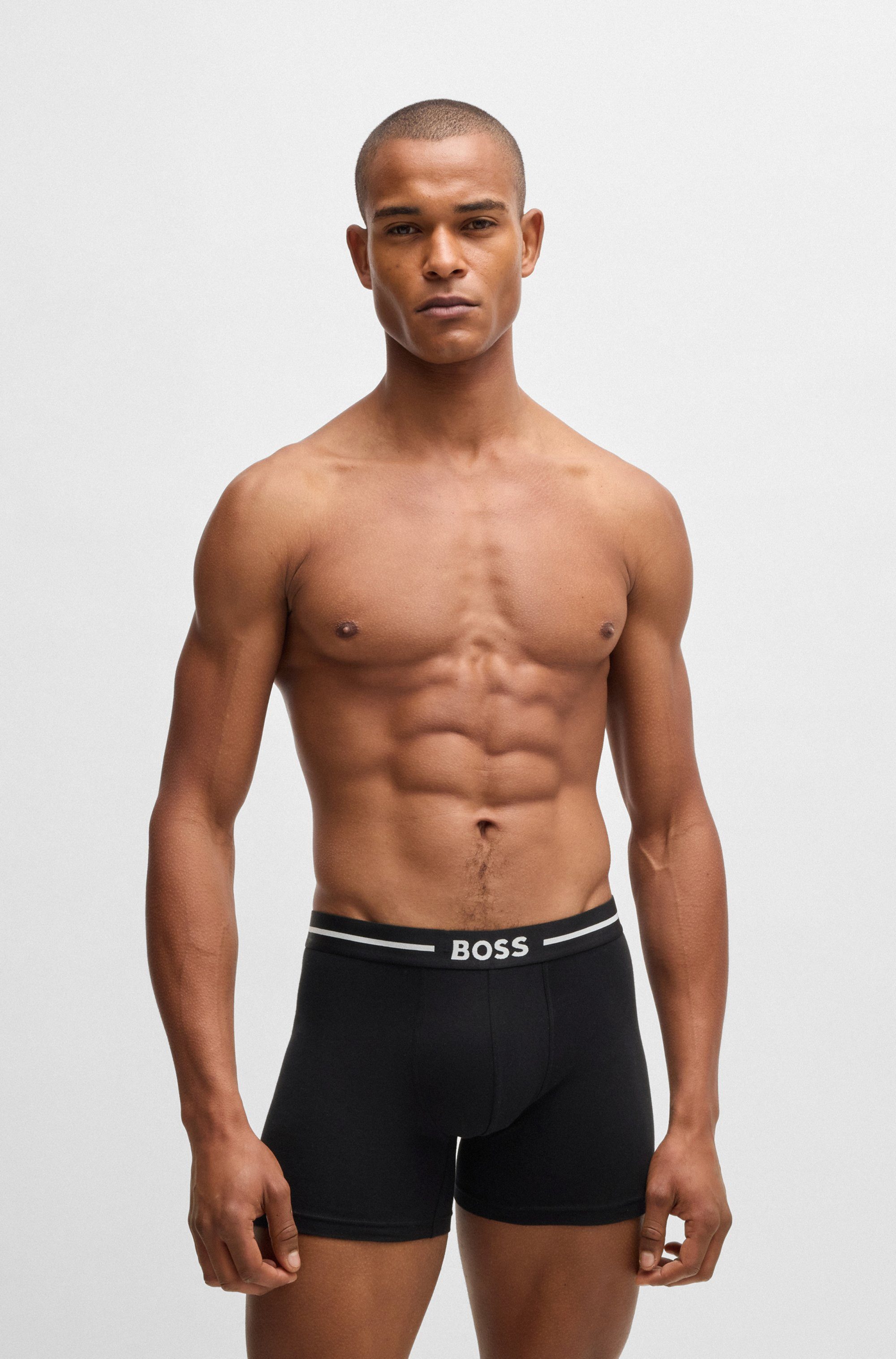 BOSS Boxershort BoxerBr 3P Bol (set, 3 stuks)