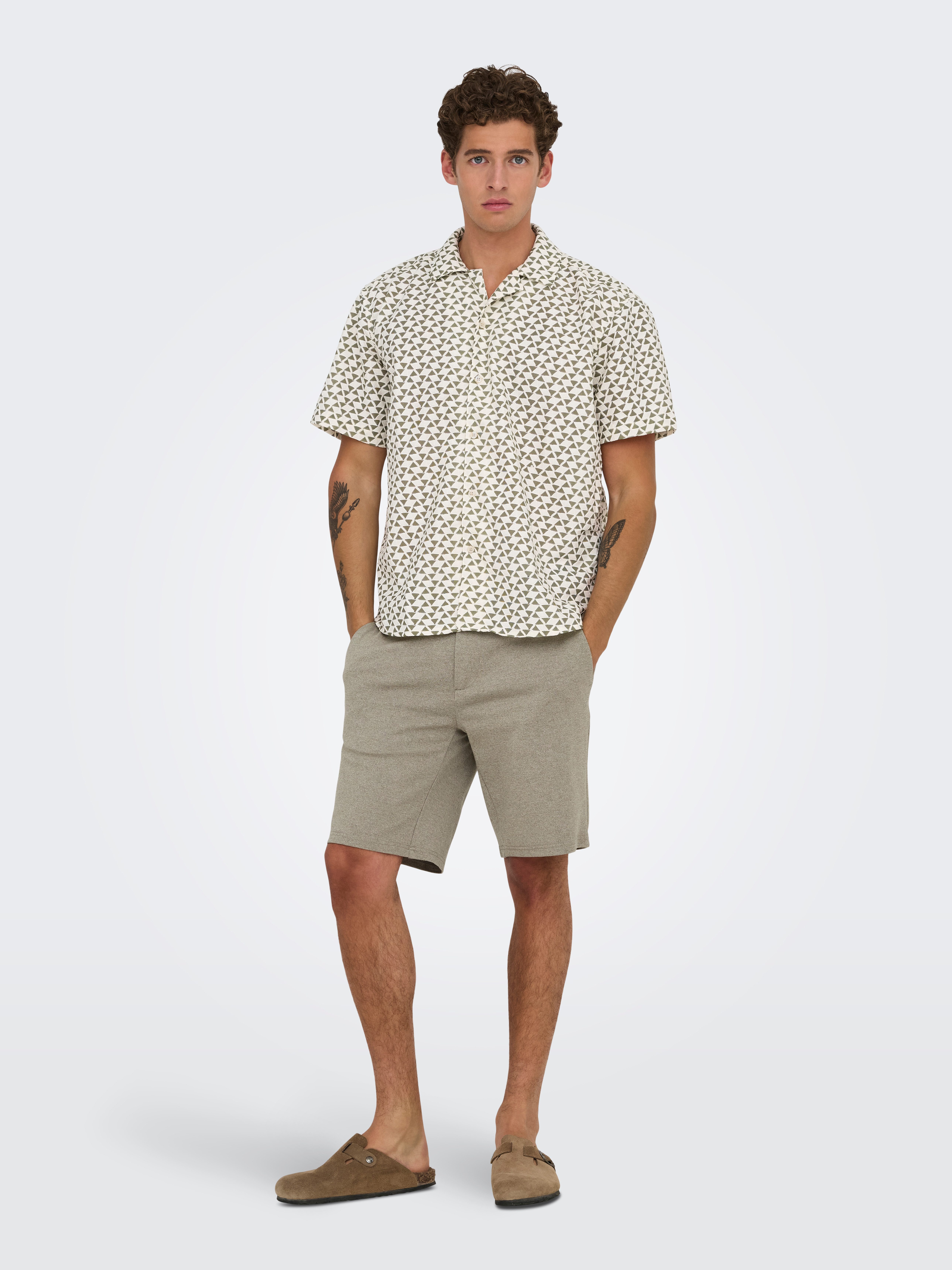 ONLY & SONS Chino-short ONSMARK 0209 MELANGE SHORTS NOOS