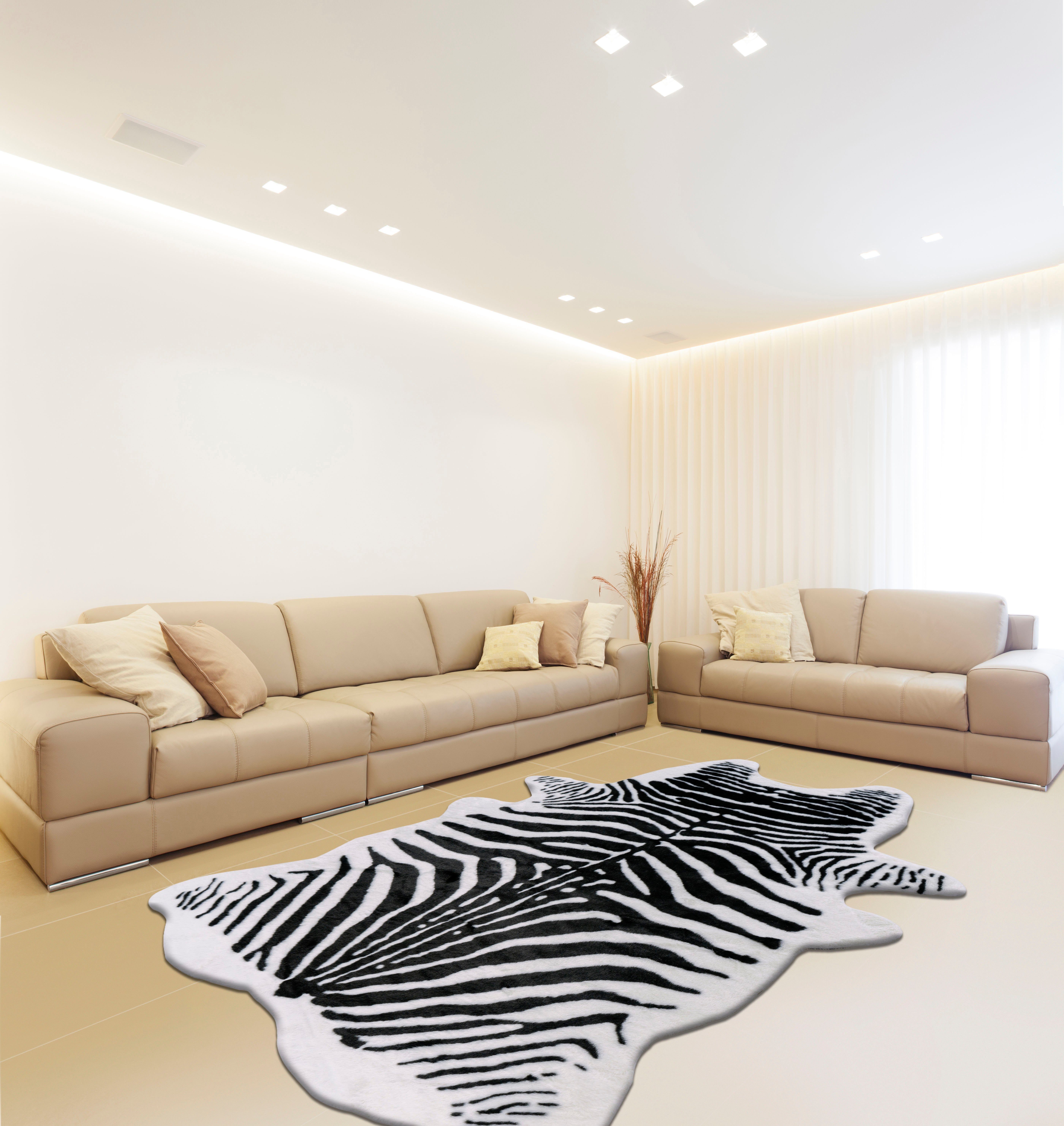 calo-deluxe Vloerkleed Amun 101 Imitatiebont, woonkamer