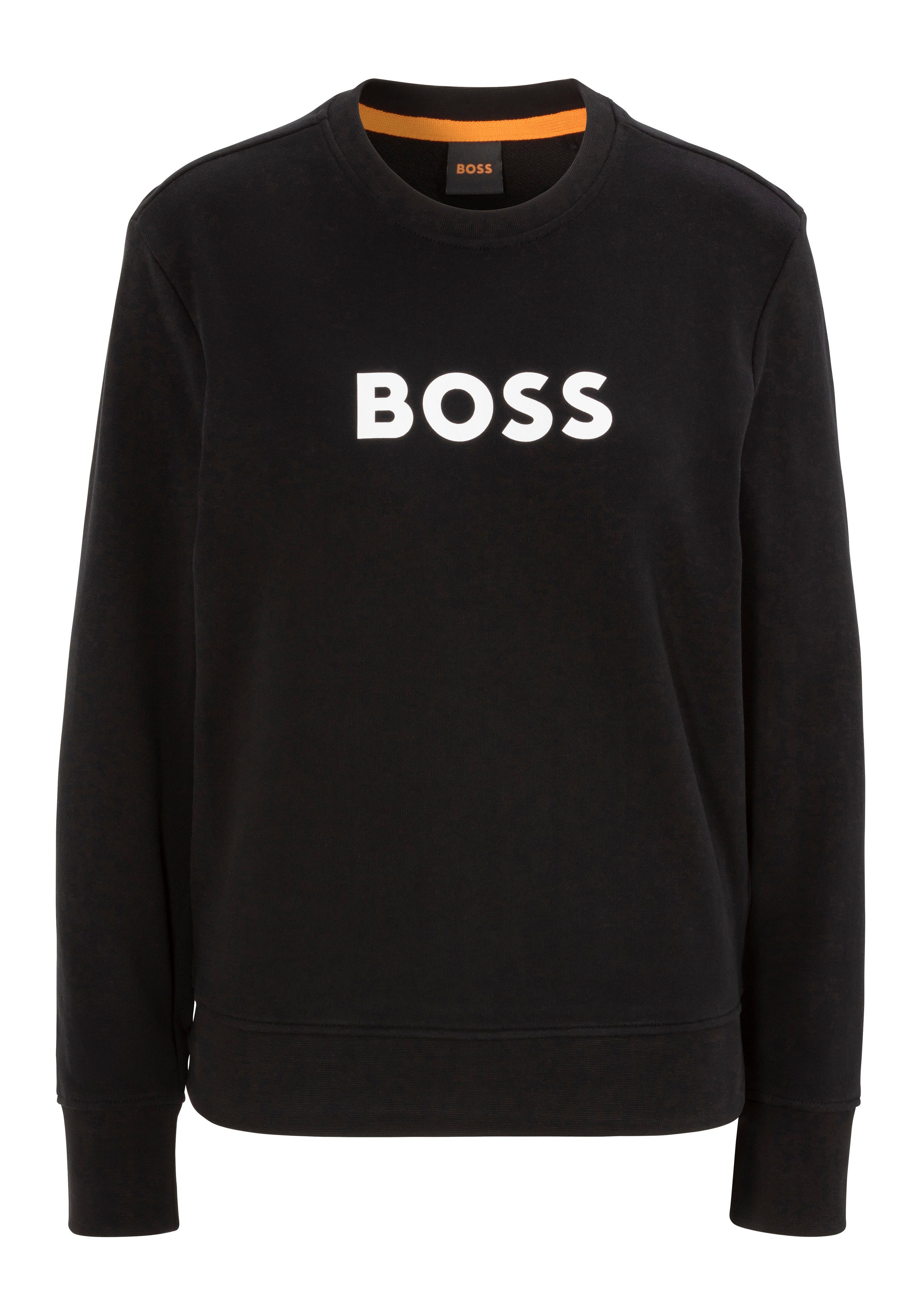 Boss Orange Sweatshirt met een ronde hals