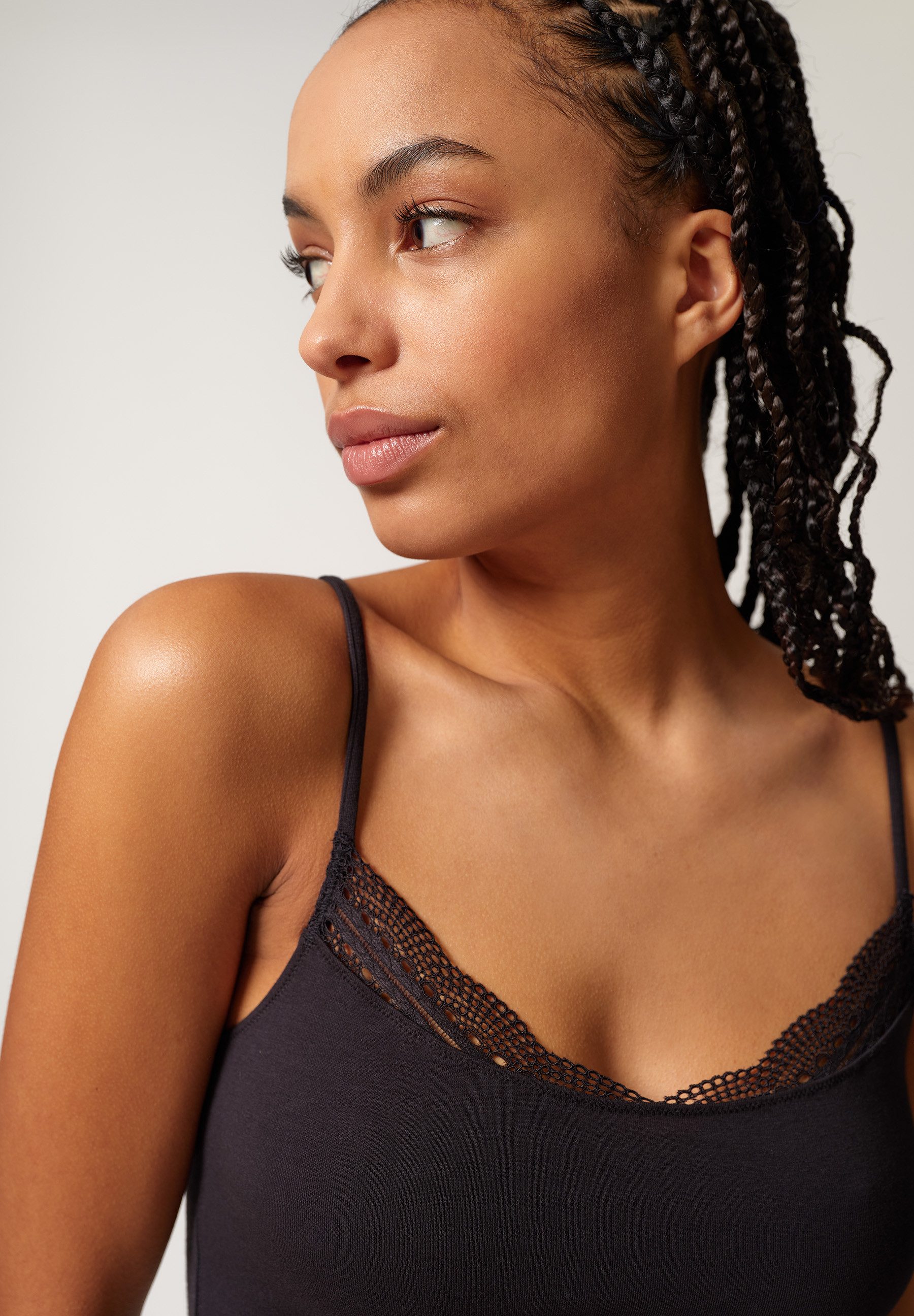 Skiny® Hemd Classicotton Zachte verstelbare bandjes van stof