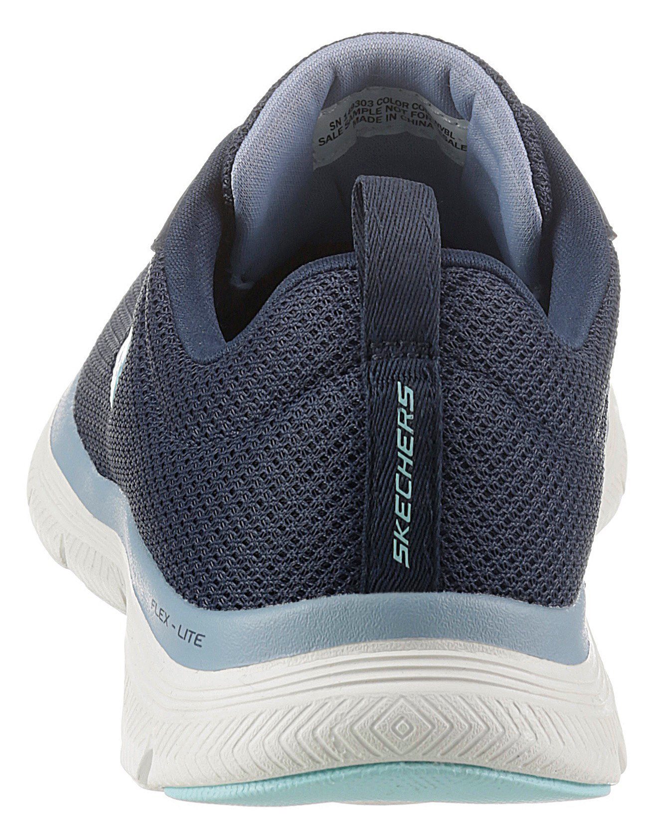 Skechers Sneakers FLEX APPEAL 4.0 BRILLINAT VIEW Vrijetijdsschoen, lage schoen, veterschoen met Air Cooled Memory Foam