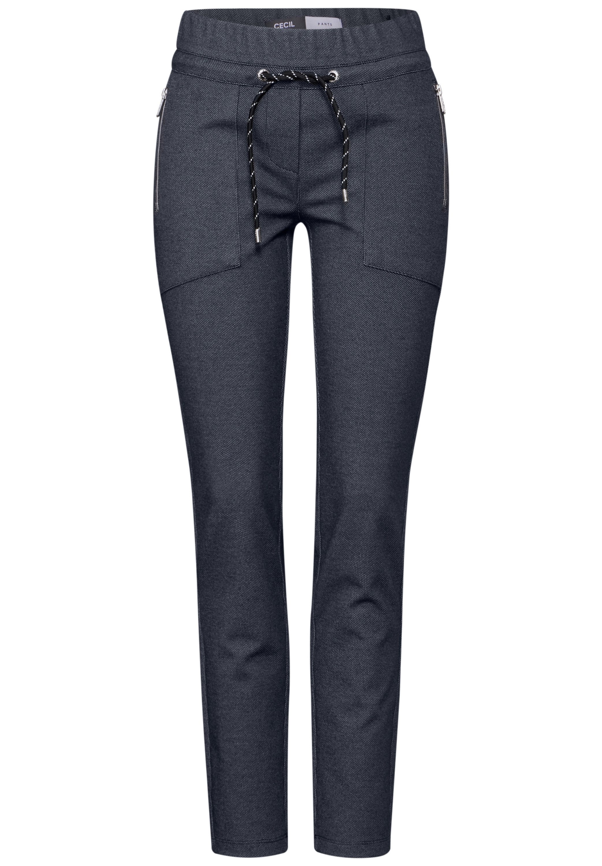 Cecil Stoffen broek Stijl Tracey met elastische taille
