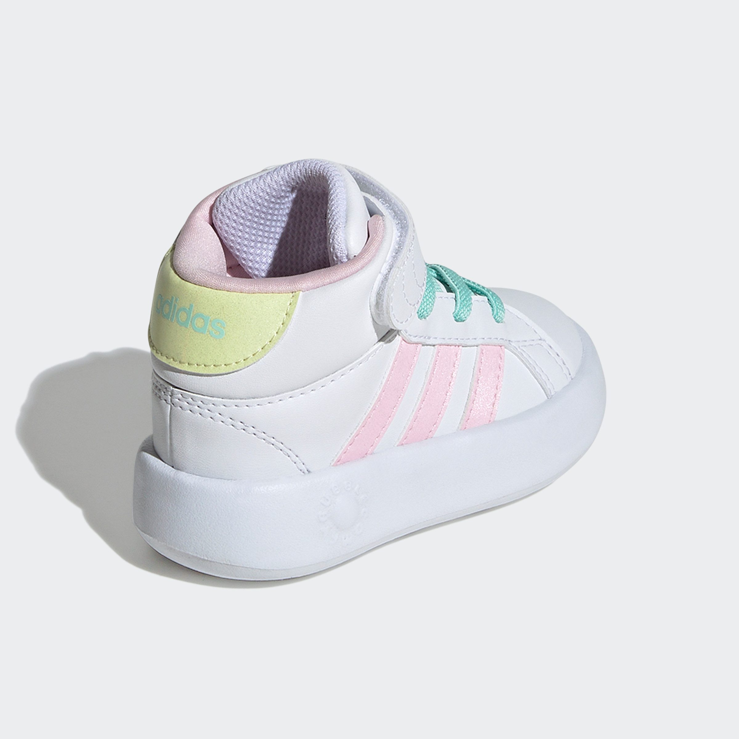 adidas Sportswear Sneakers GRAND COURT MID KIDS Design geïnspireerd op de adidas Superstar, voor kinderen