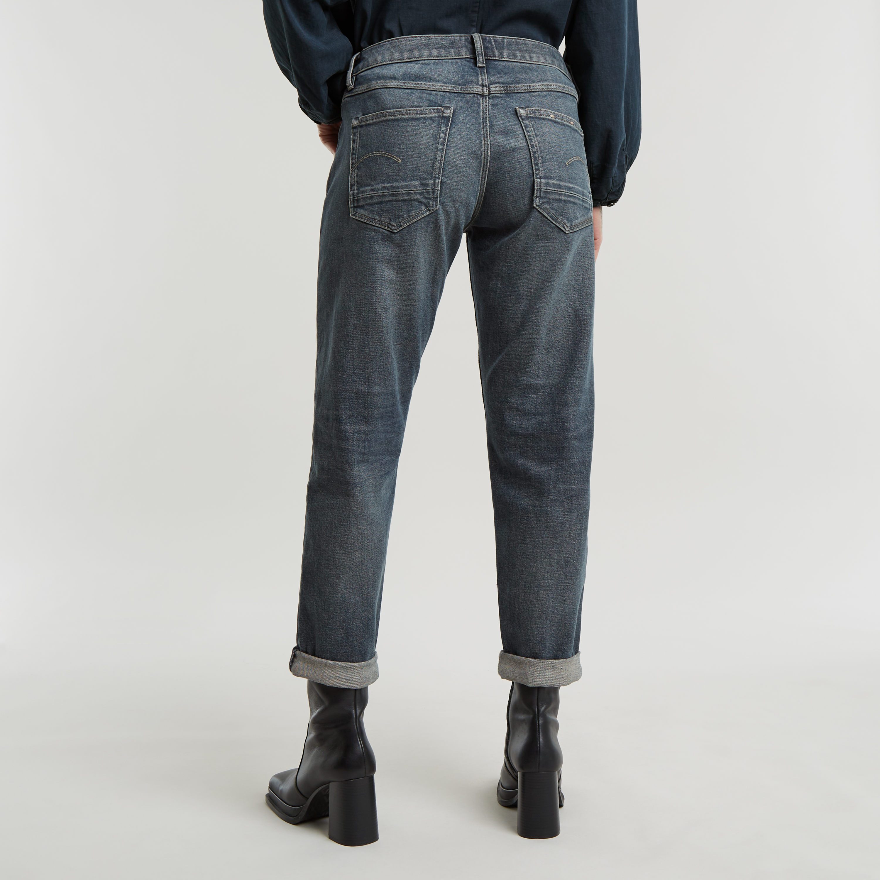 G-Star RAW Boyfriendjeans Kate Katoen-stretch denim kwaliteit voor meer draagcomfort