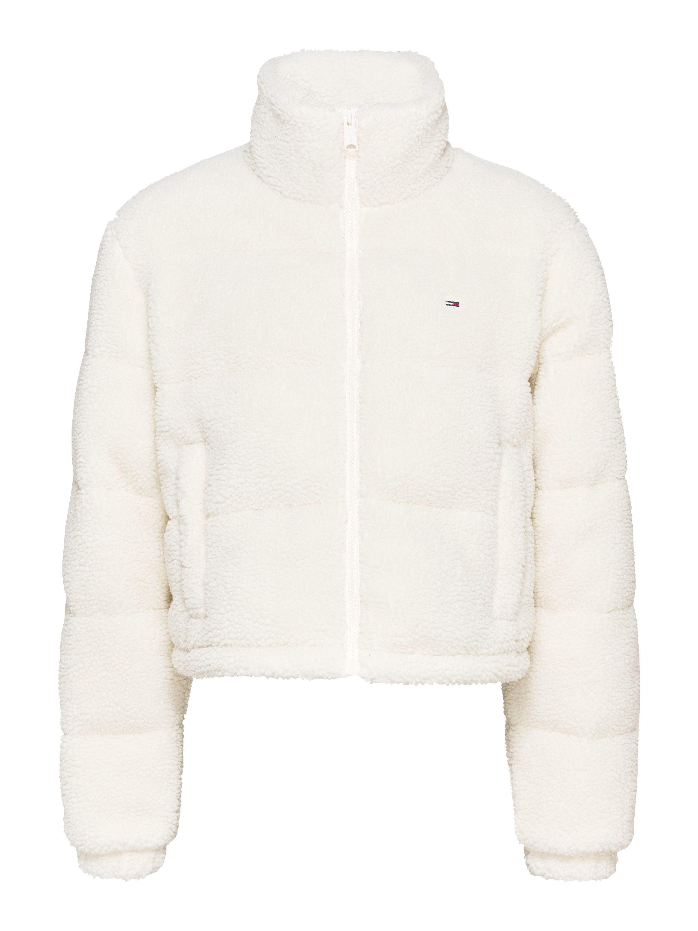 TOMMY JEANS Kort jack TJW CRP TEDDY ESSENTIAL PUFFER