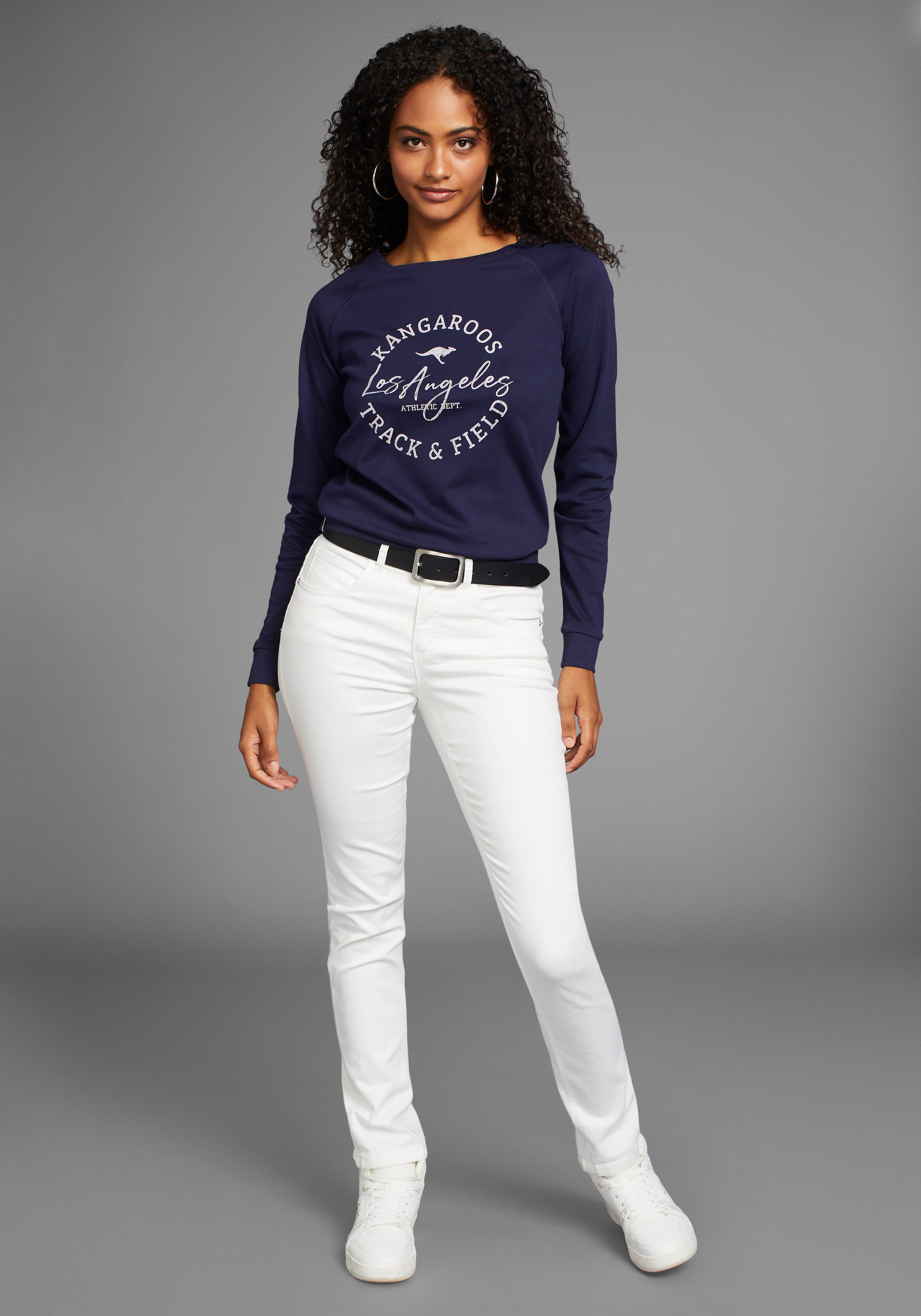 KangaROOS Sweatshirt met frontprint