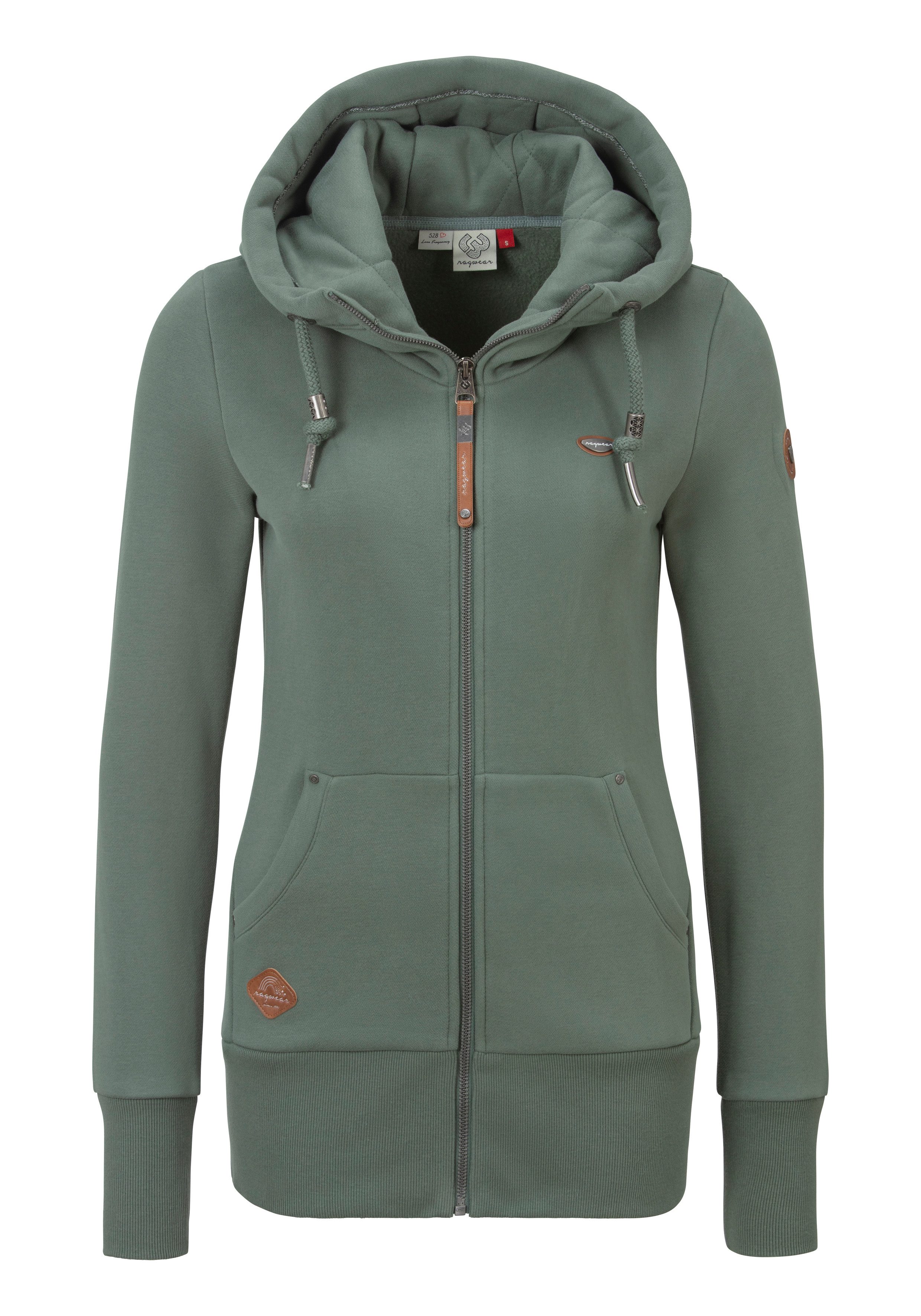 Ragwear Sweatvest NESKA ZIP O met extra brede boorden