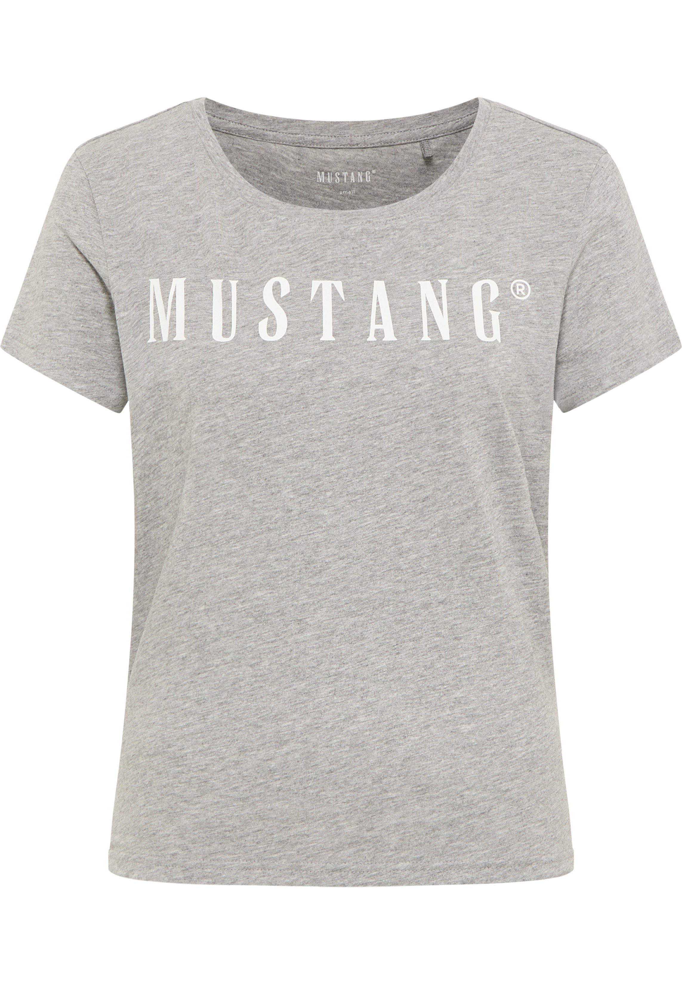 MUSTANG Shirt met ronde hals Alma